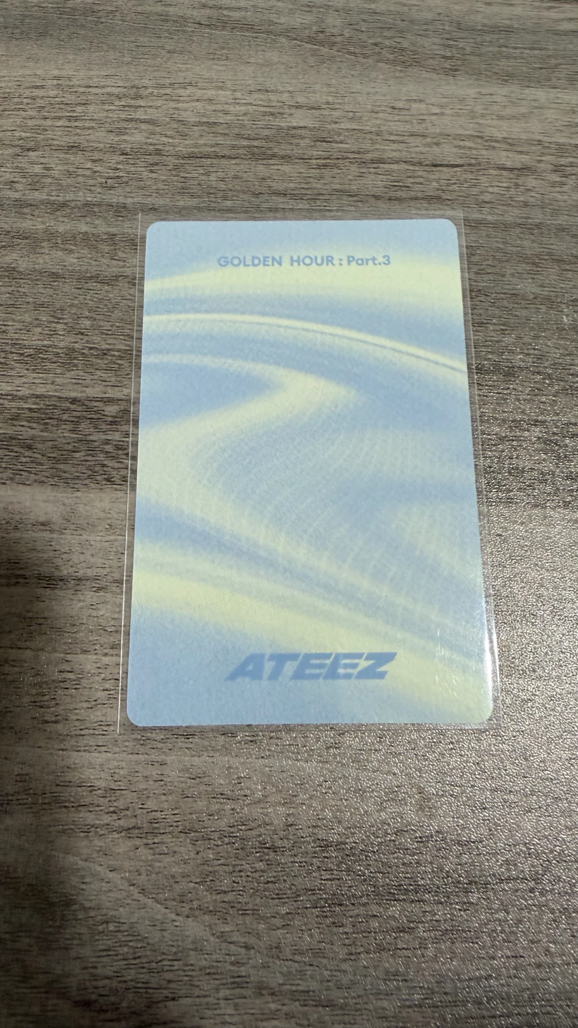 ATEEZ Yunho ATEEZ - Yunho - Golden Hour : Part.3 Album poca album photocard 1 listing photo 2