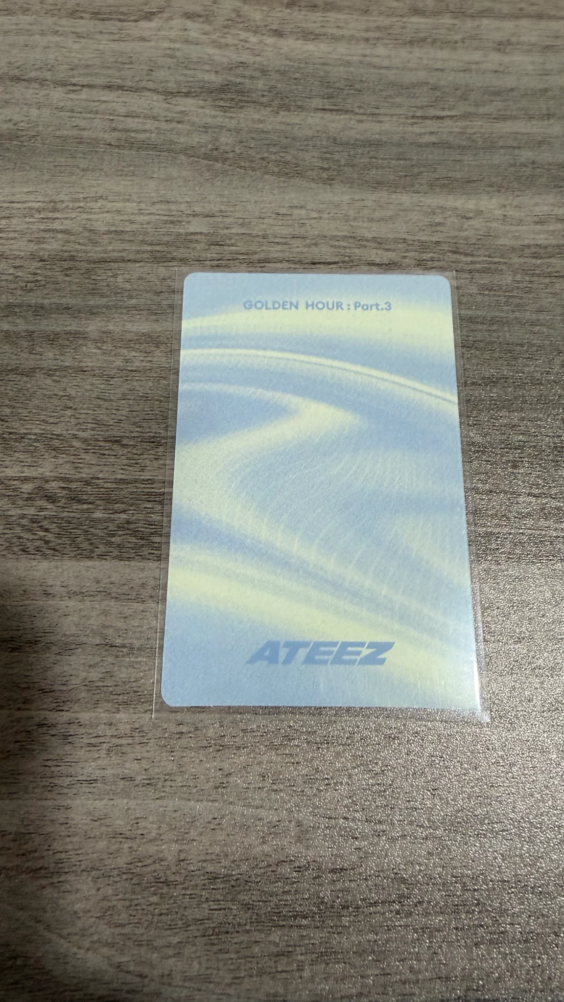 ATEEZ Yeosang ATEEZ - Yeosang - Golden Hour : Part.3 Album poca album album photocard version 1 listing photo 2