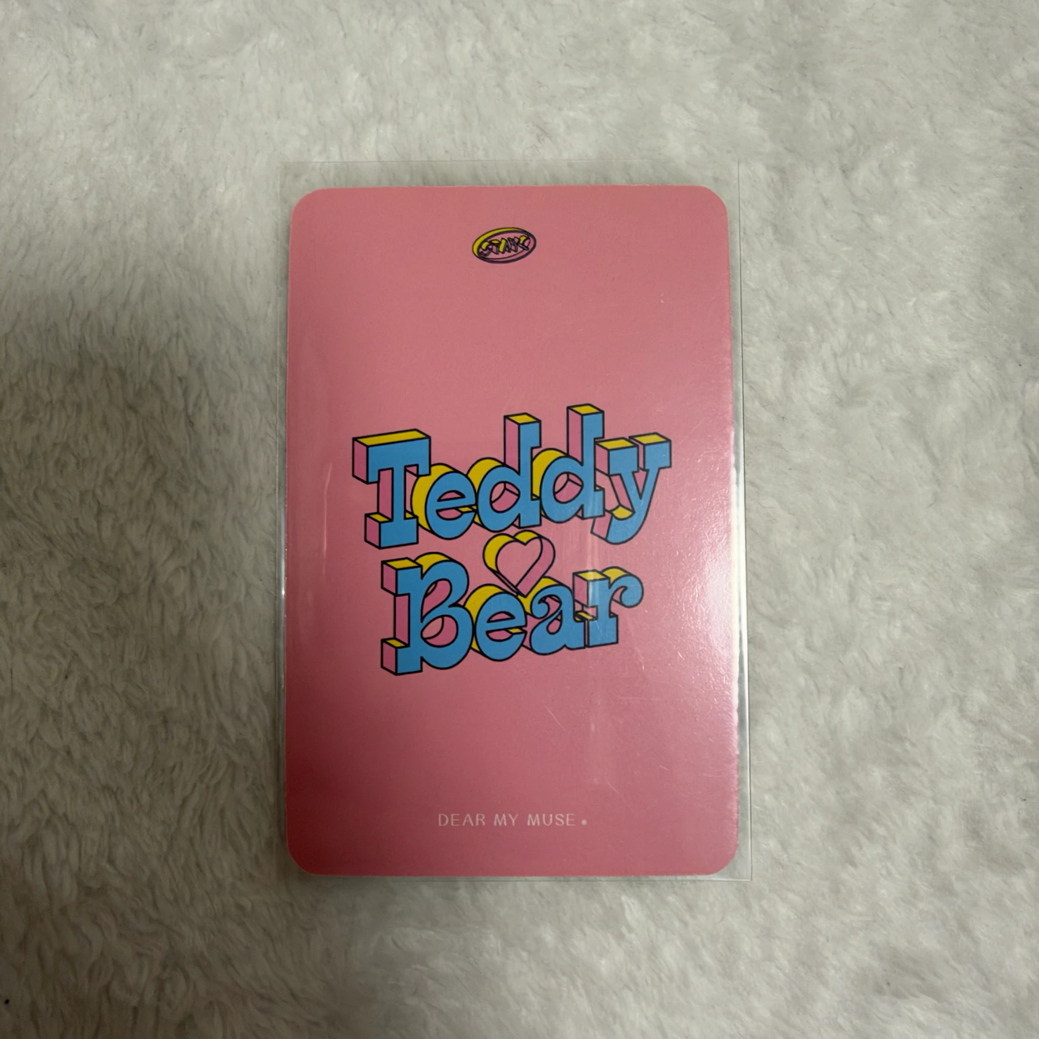STAYC Sumin STAYC - Sumin - Teddy Bear Album pob (pre-order benefit) dear my muse (dmm) listing photo 2