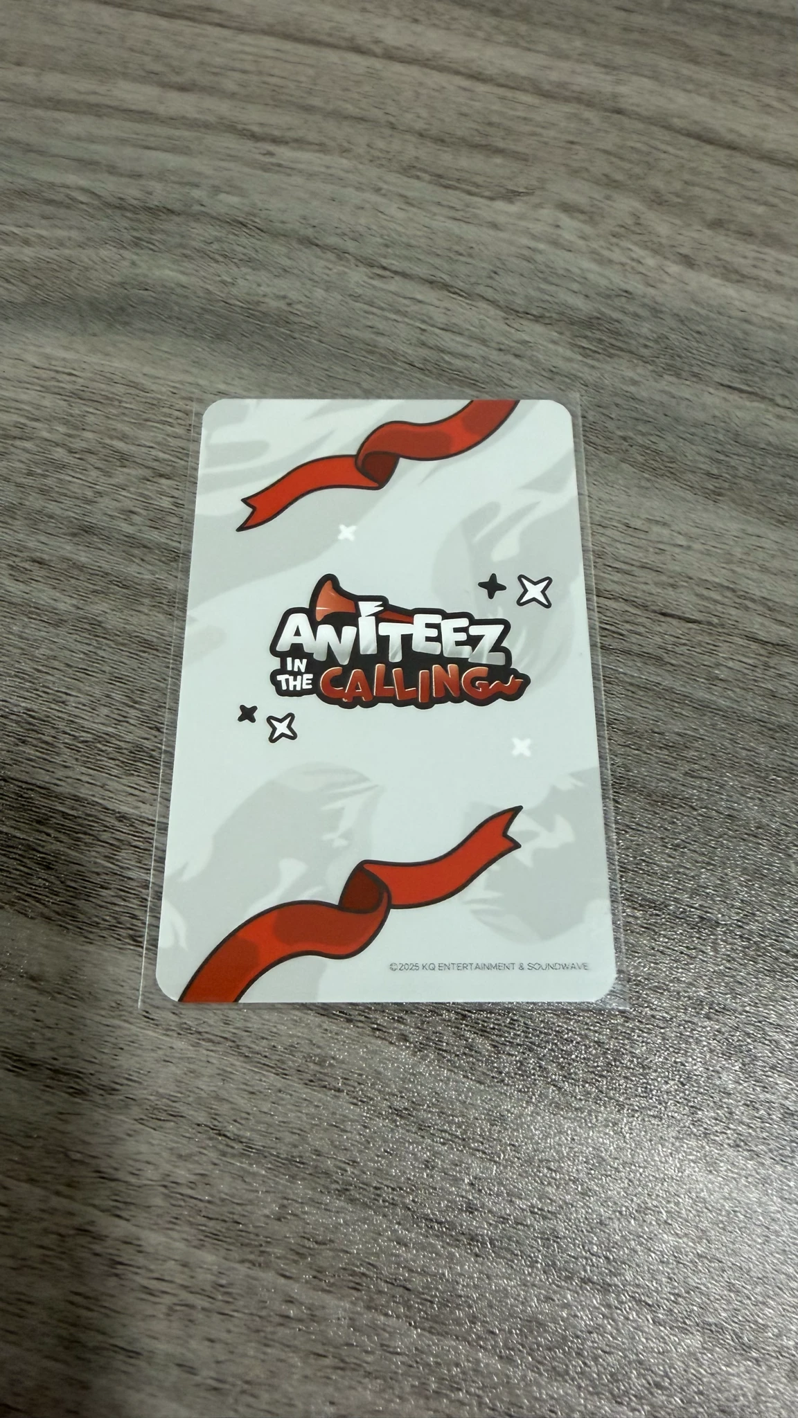 ATEEZ Jongho ATEEZ - Jongho - ANITEEZ IN THE CALLING Other soundwave merch photocard clipboard listing photo 2