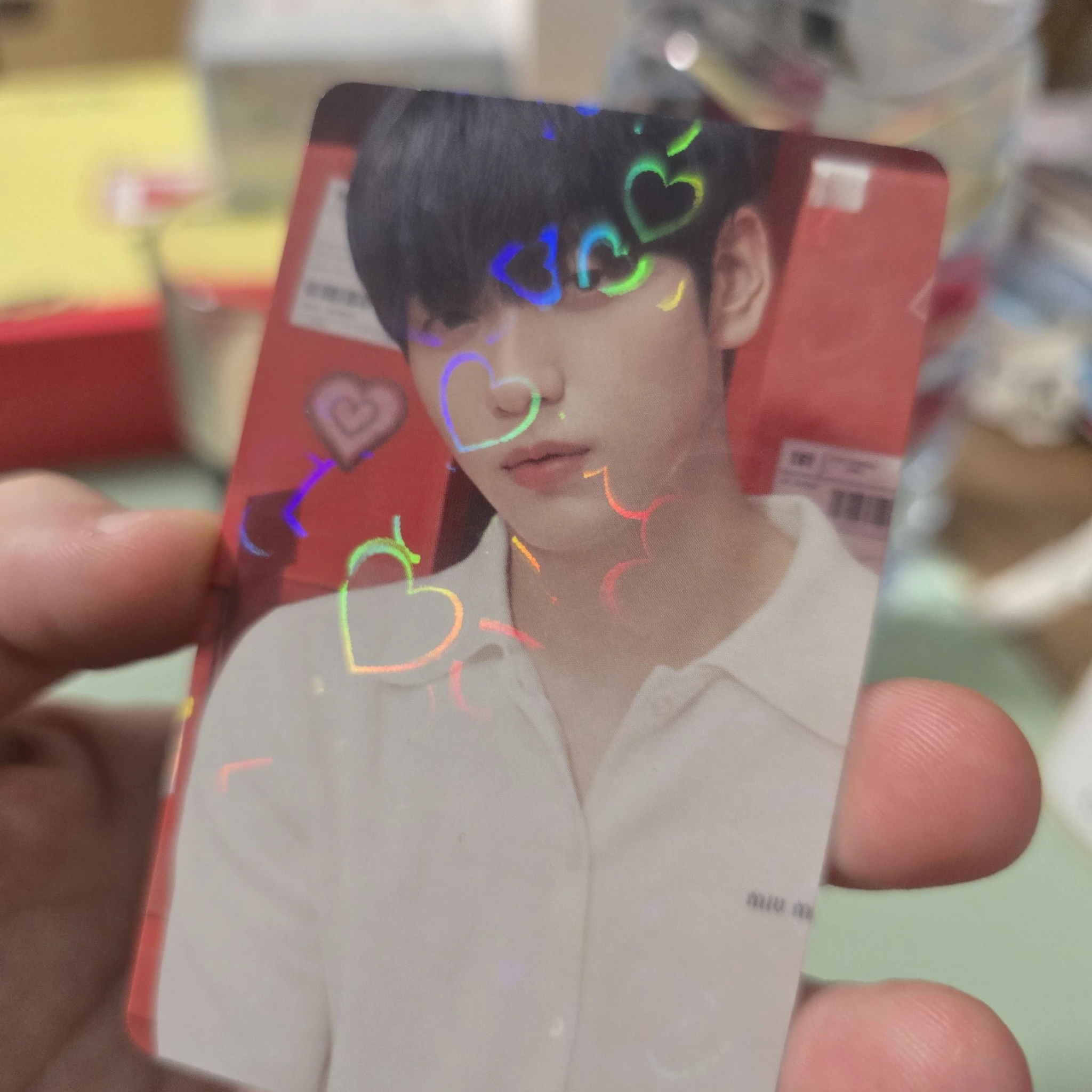TOMORROW X TOGETHER Soobin TOMORROW X TOGETHER - Soobin - The Star Chapter: Sanctuary Album pob (pre-order benefit) weverse japan shop (wvj) holographic (hologram) standard version listing photo 2