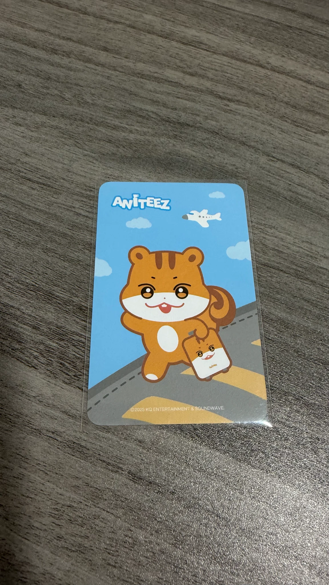 ATEEZ Hongjoong ATEEZ - Hongjoong - ANITEEZ IN THE CALLING Other merch photocard luggage tag listing photo 2