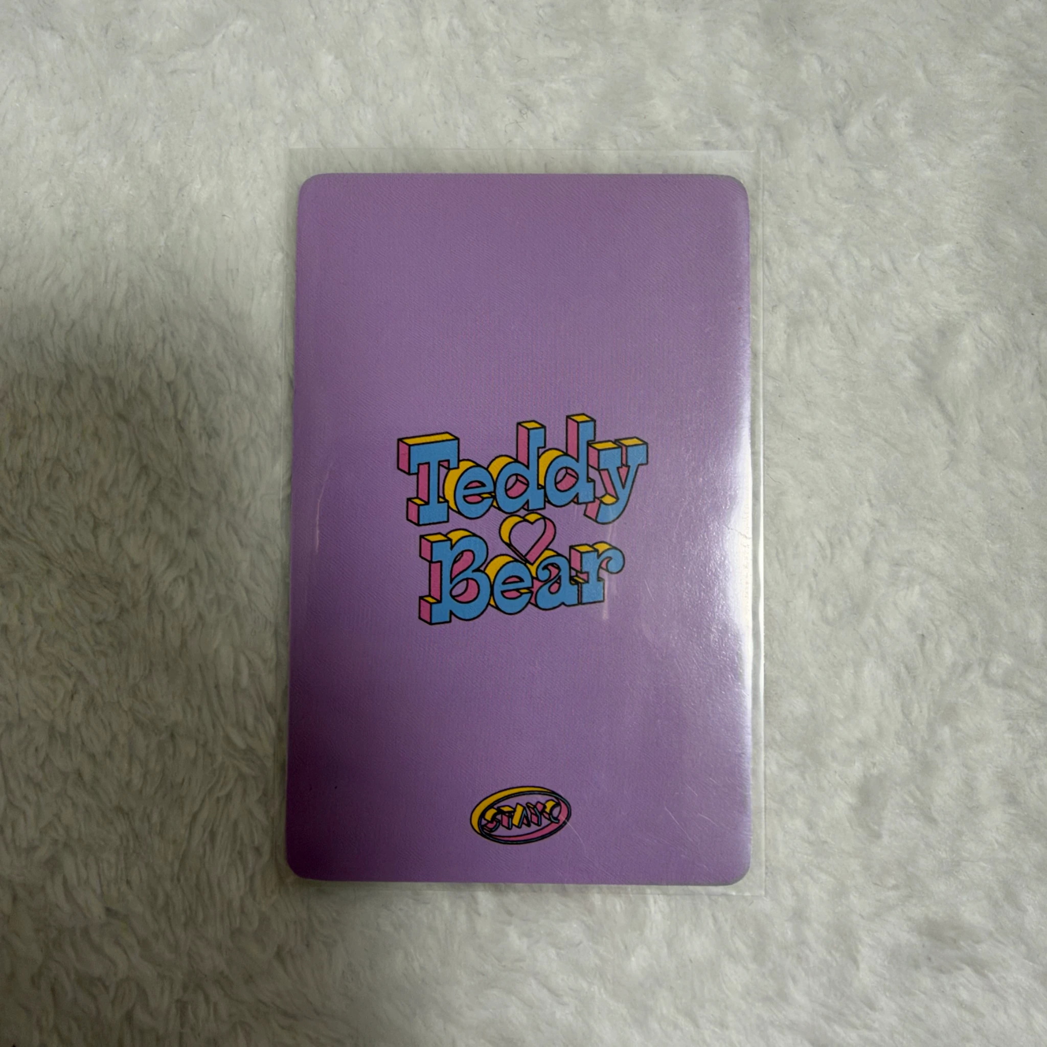 STAYC Sumin STAYC - Sumin - BELLYGOM x STAYC Teddy Bear Pop-Up House Event purchase benefit merch photocard bellygom listing photo 2