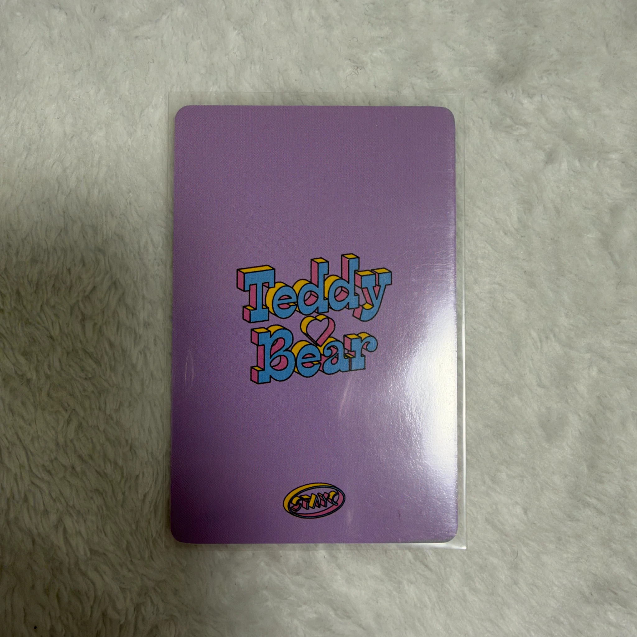 STAYC Sieun STAYC - Sieun - BELLYGOM x STAYC Teddy Bear Pop-Up House Event bellygom merch photocard purchase benefit listing photo 2