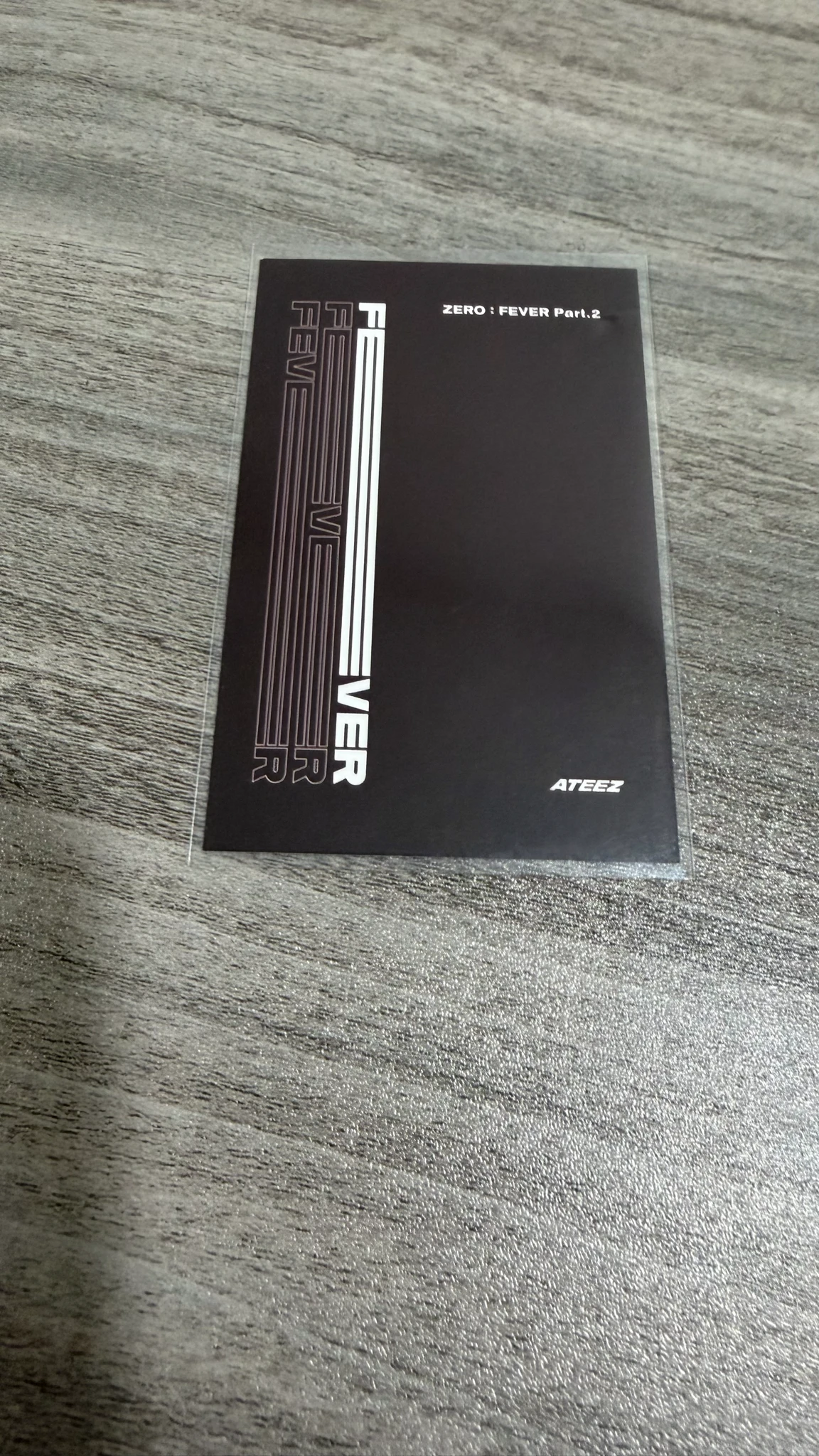 ATEEZ Jongho ATEEZ - Jongho - ZERO : FEVER Part.2 Album album photocard Platform A ver. image card listing photo 2