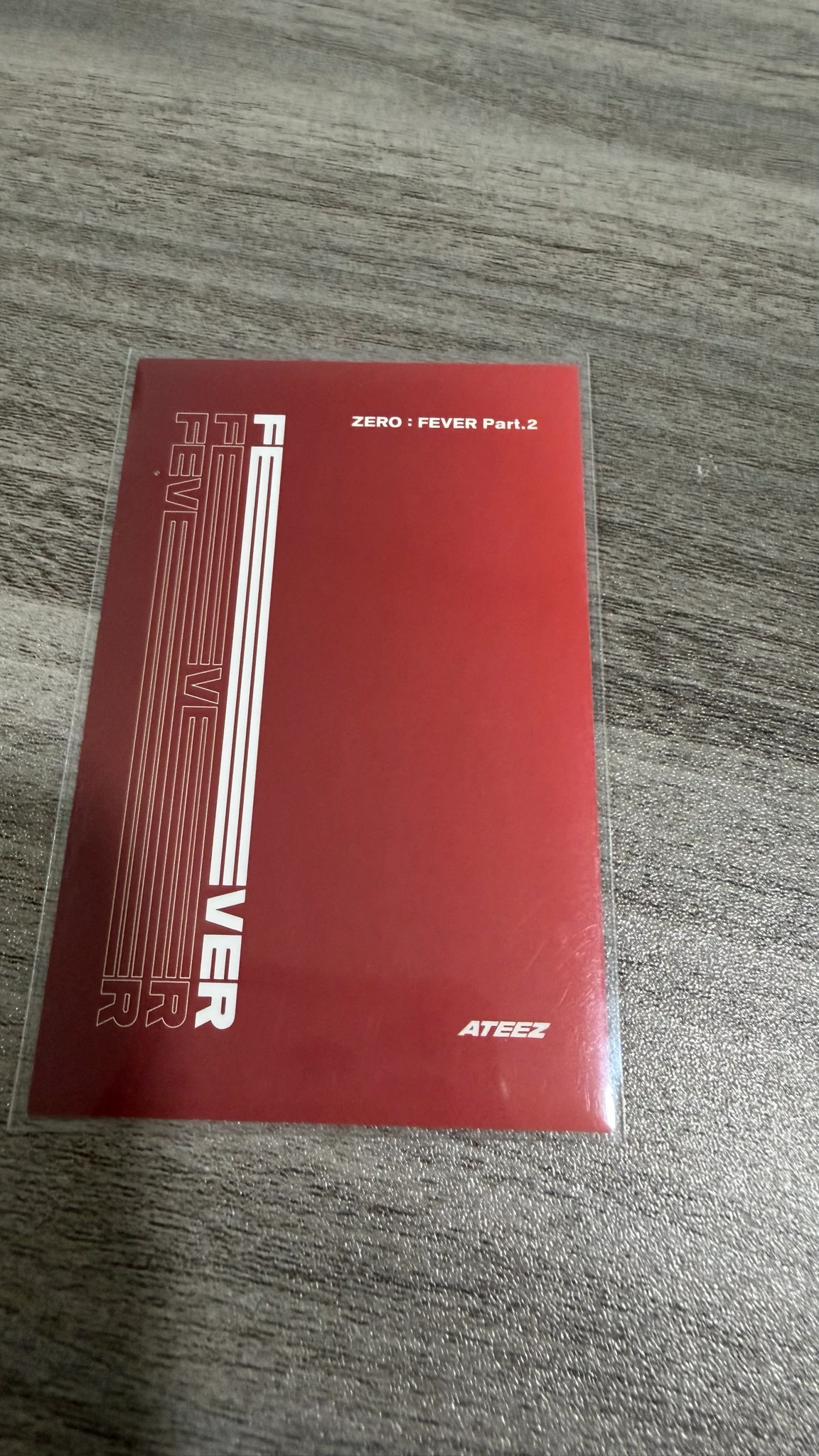 ATEEZ ATEEZ - ZERO : FEVER Part.2 Album image card album photocard platform second press only listing photo 2