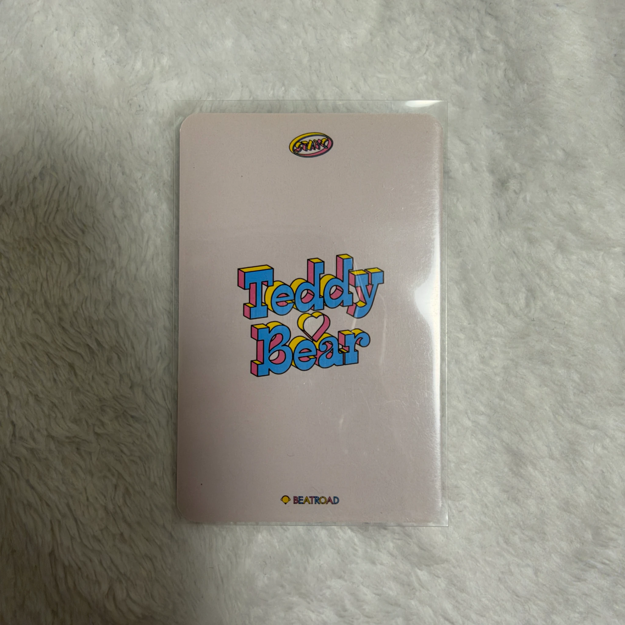 STAYC Yoon STAYC - Yoon - Teddy Bear Album fansign video call (fancall) beatroad listing photo 2