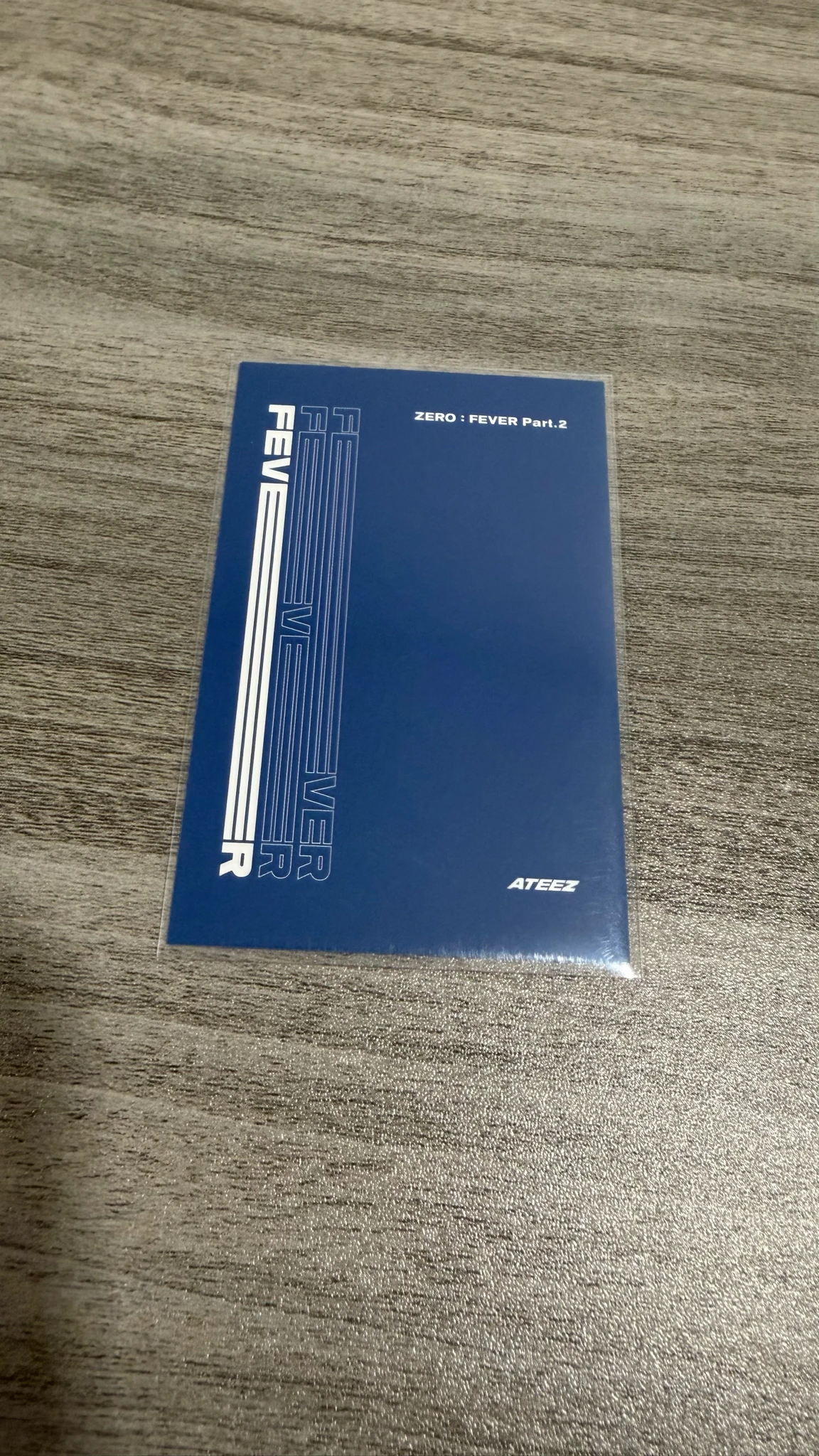 ATEEZ Yunho ATEEZ - Yunho - ZERO : FEVER Part.2 Album album inclusion Z version postcard item set lyric postcard listing photo 2