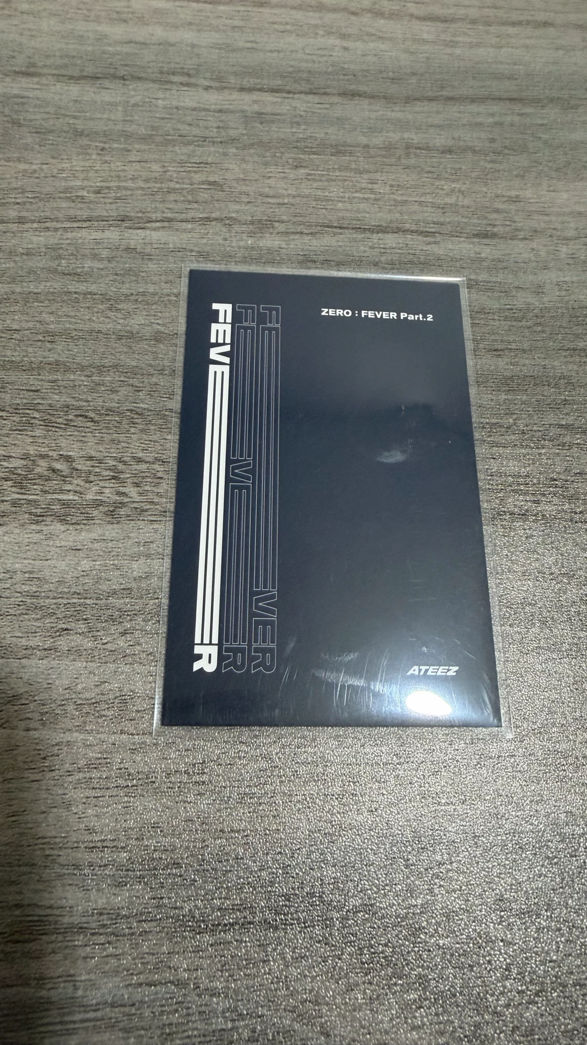 ATEEZ Jongho ATEEZ - Jongho - ZERO : FEVER Part.2 Album album photocard Z version image card listing photo 2