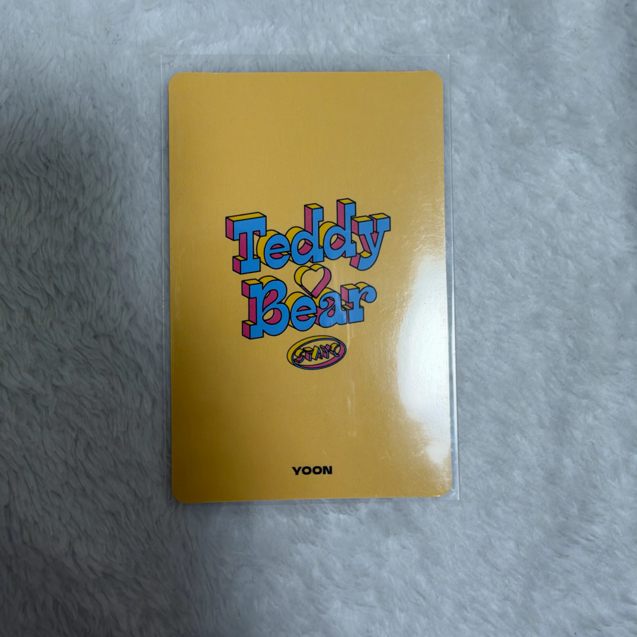 STAYC Yoon STAYC - Yoon - Teddy Bear Album album photocard listing photo 2