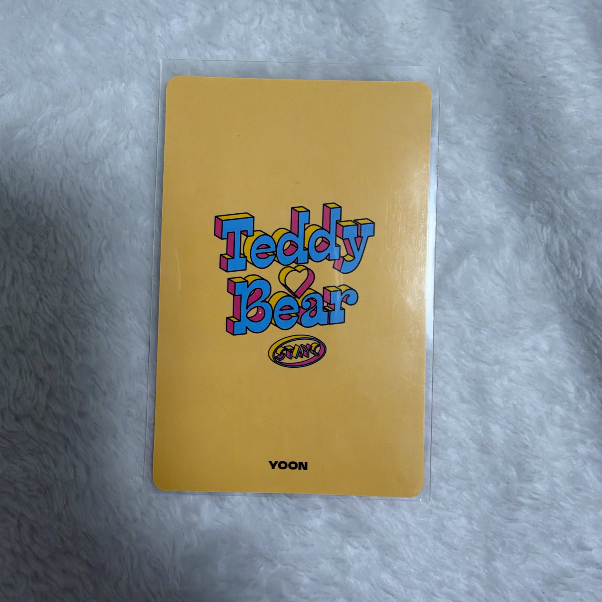STAYC Yoon STAYC - Yoon - Teddy Bear Album album photocard listing photo 2
