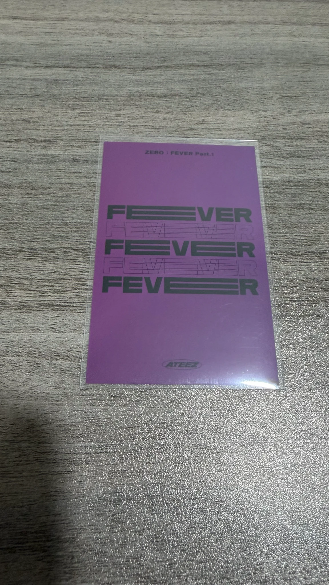 ATEEZ Jongho ATEEZ - Jongho - ZERO : FEVER Part.1 Album album photocard image card Platform Diary ver. listing photo 2