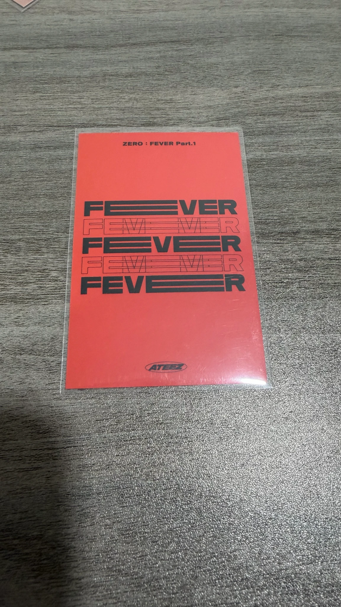 ATEEZ ATEEZ - ZERO : FEVER Part.1 Album album photocard Platform Inception ver. image card listing photo 2