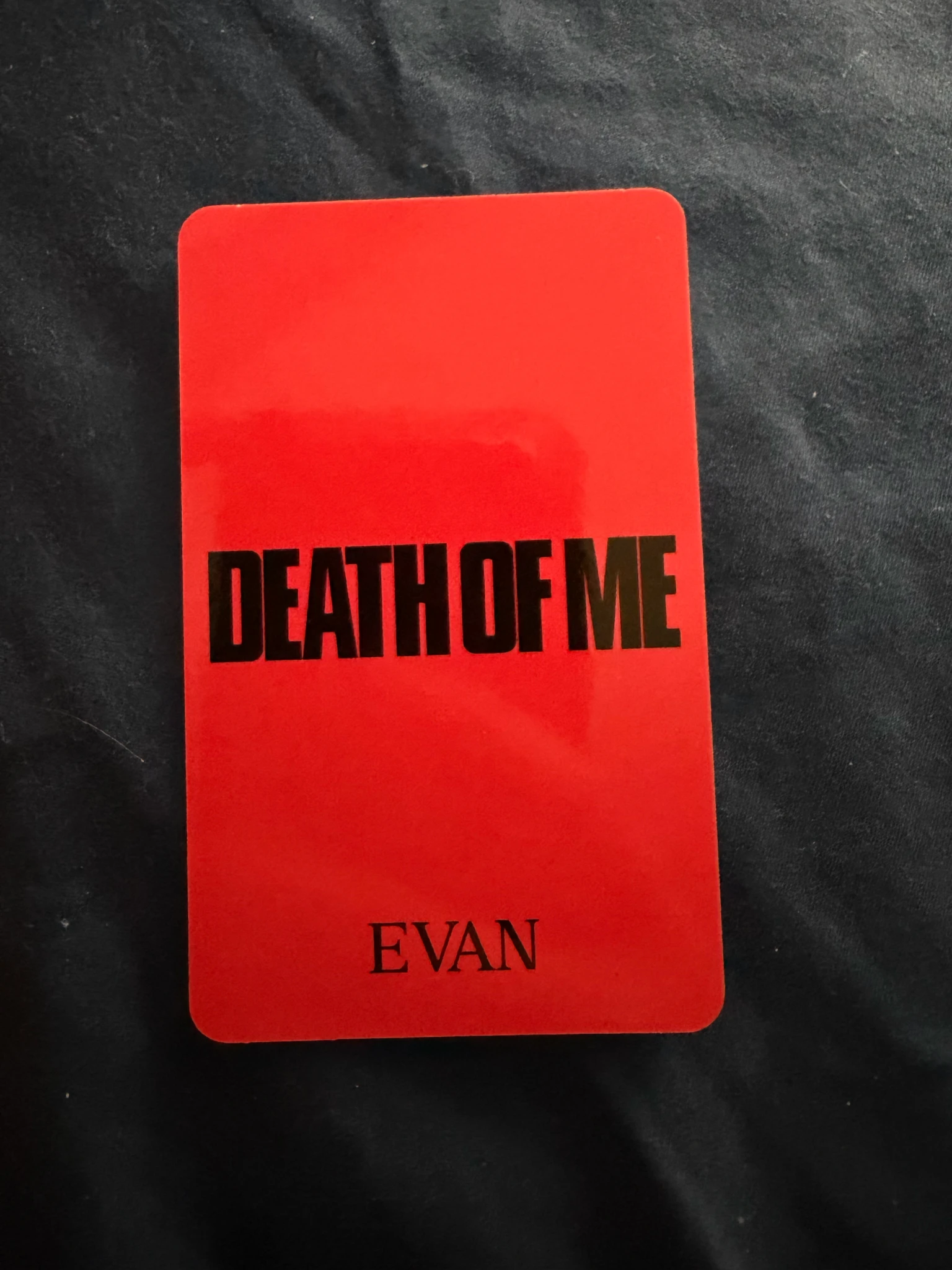 EVAN Evan (Heeseung) EVAN - Evan (Heeseung) - DEATH OF ME Album retail exclusive walmart listing photo 2