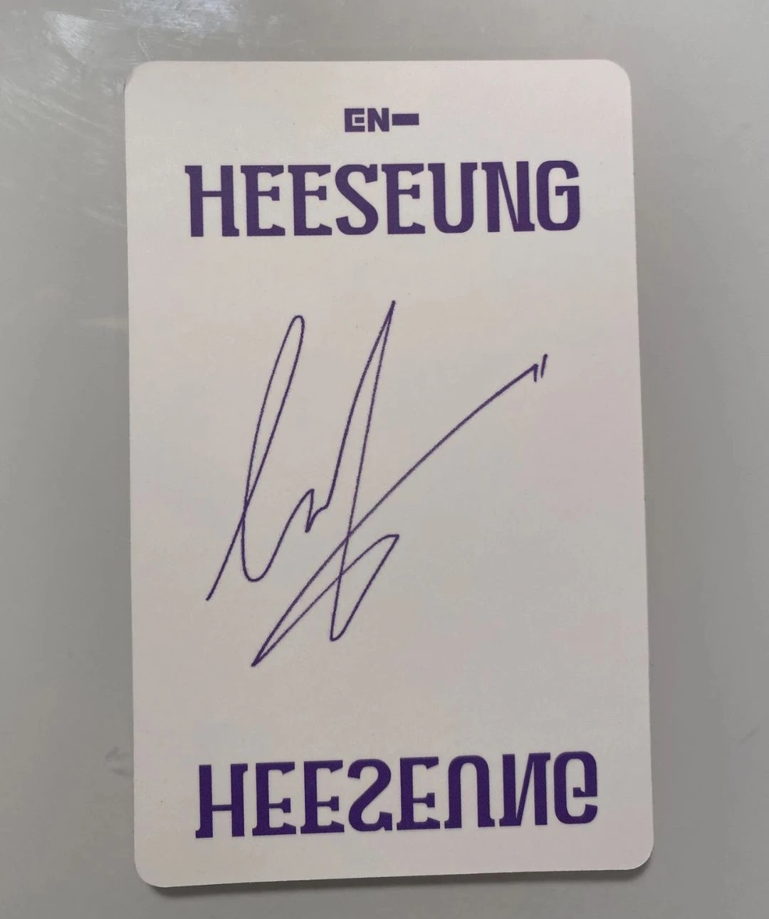 ENHYPEN Evan (Heeseung) ENHYPEN - Heeseung - DIMENSION: DILEMMA Album album photocard korean album scylla version holographic (hologram) listing photo 2