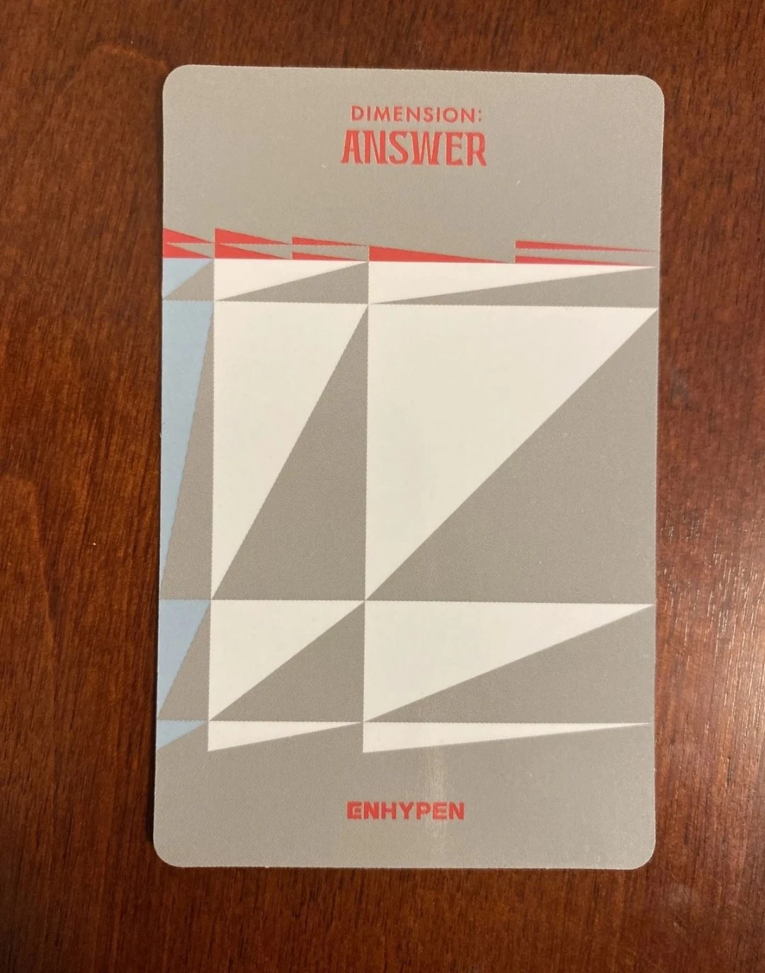 ENHYPEN Evan (Heeseung) ENHYPEN - Heeseung - DIMENSION : ANSWER Album korean album album photocard no version listing photo 2