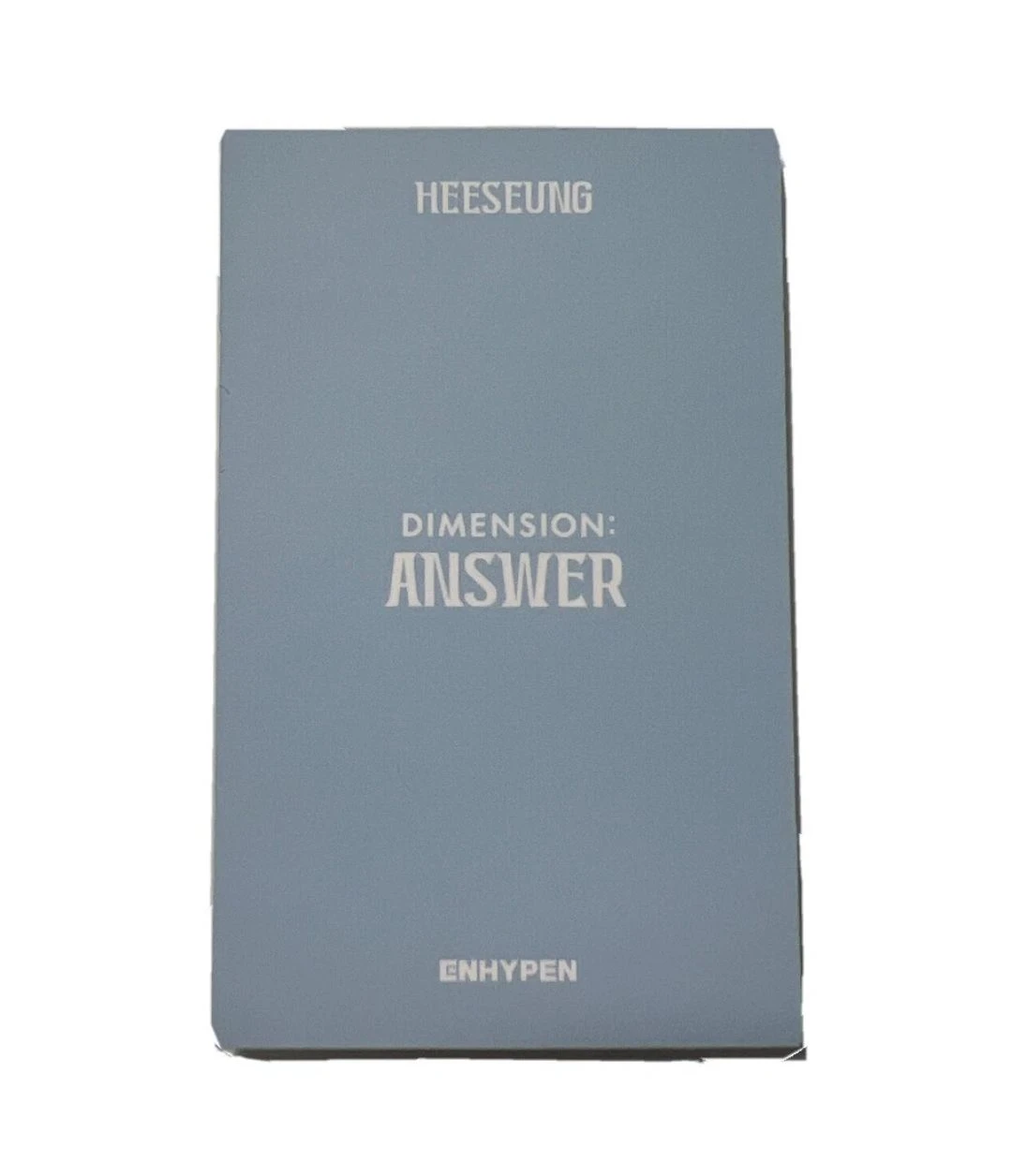 ENHYPEN Evan (Heeseung) ENHYPEN - Heeseung - DIMENSION : ANSWER Album Yet ver. listing photo 2