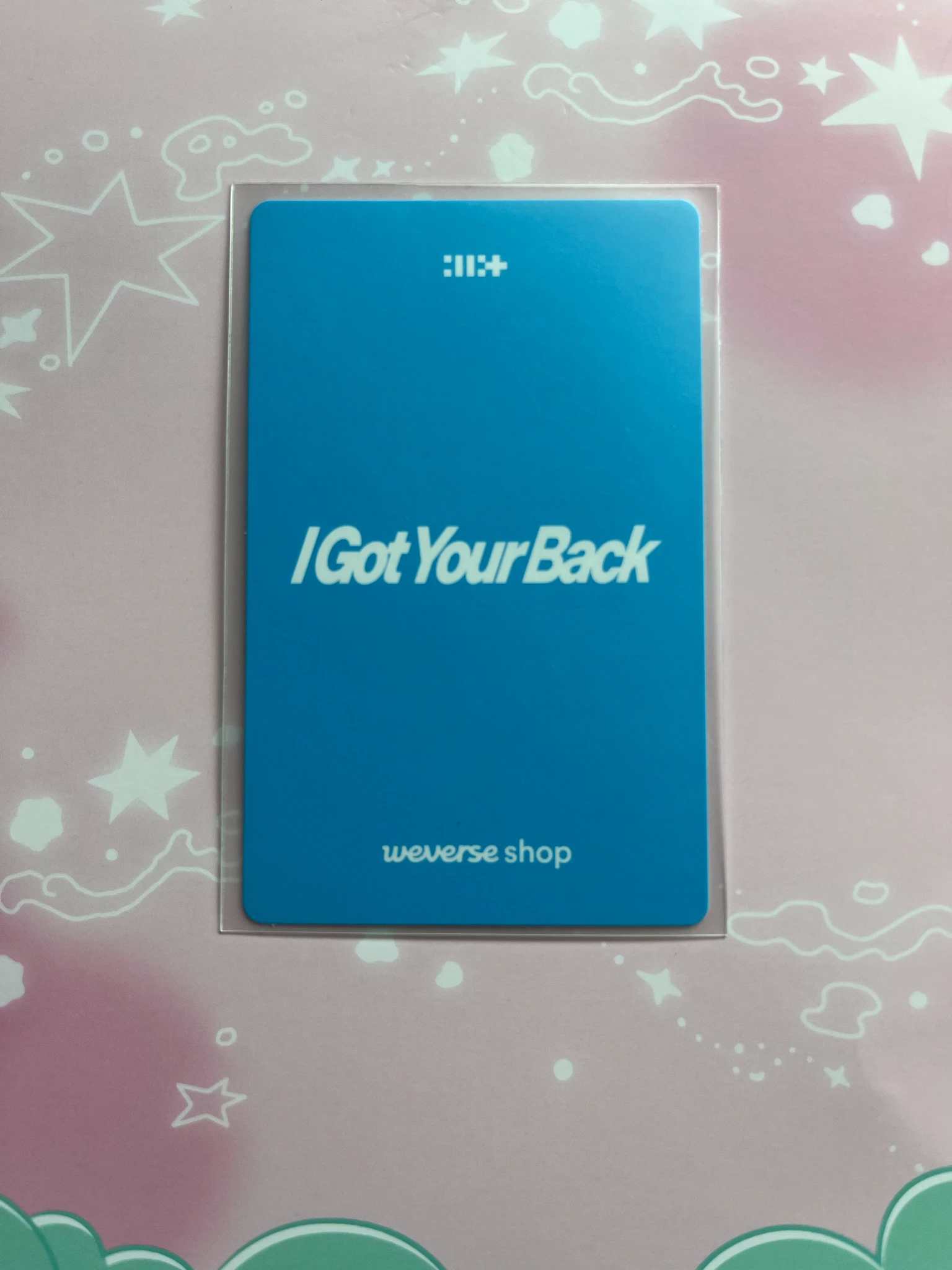 ILLIT Iroha ILLIT - Iroha - I Got Your Back Album pob (pre-order benefit) weverse global shop (wvg) listing photo 2