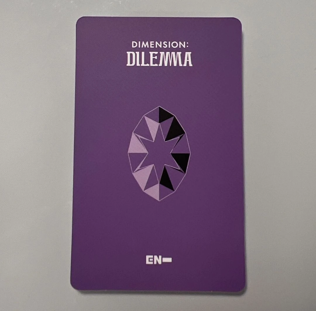 ENHYPEN Sunoo ENHYPEN - Sunoo - DIMENSION: DILEMMA Album album photocard scylla version korean album listing photo 2