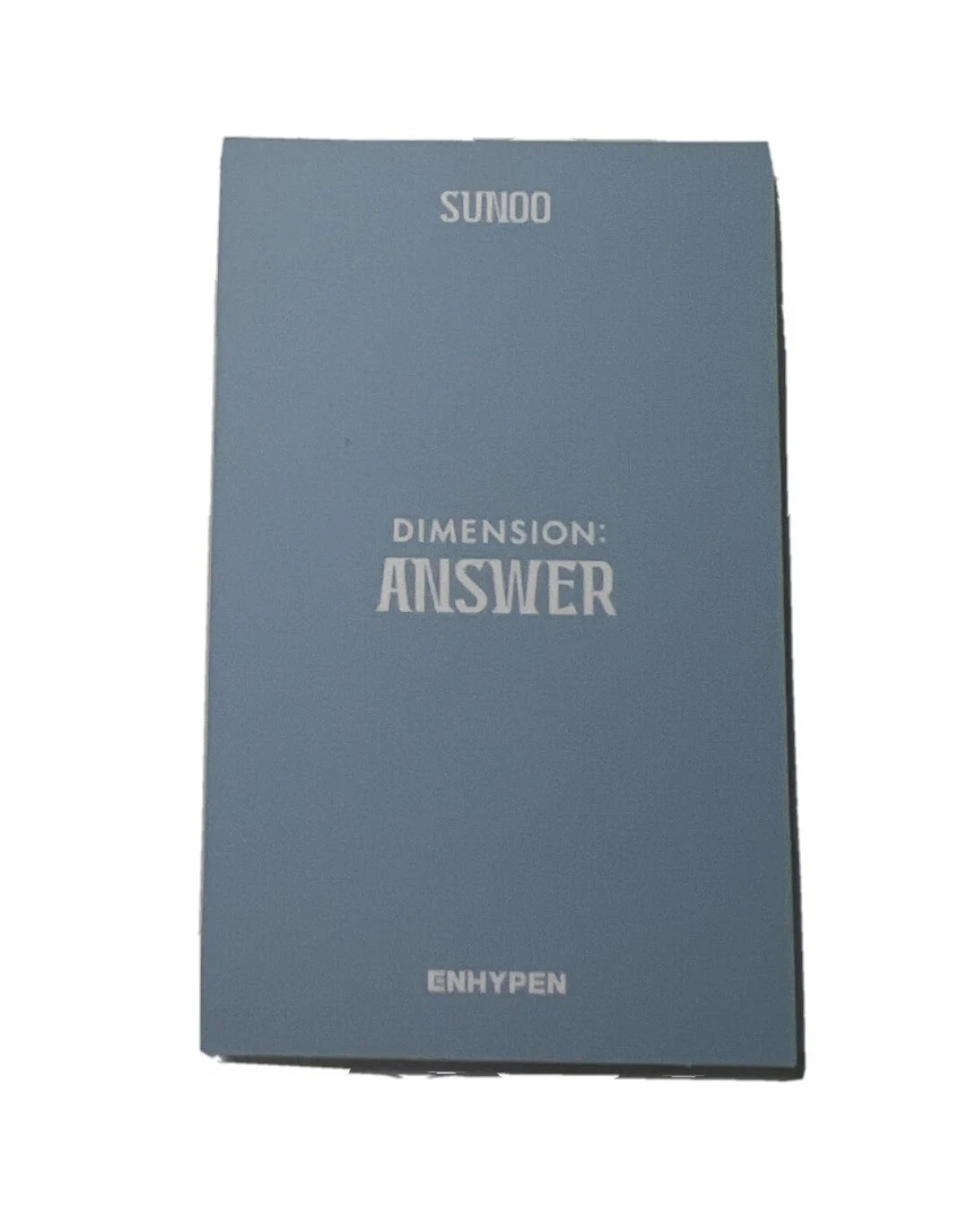 ENHYPEN Sunoo ENHYPEN - Sunoo - DIMENSION : ANSWER Album album photocard korean album yet version polaroid listing photo 2