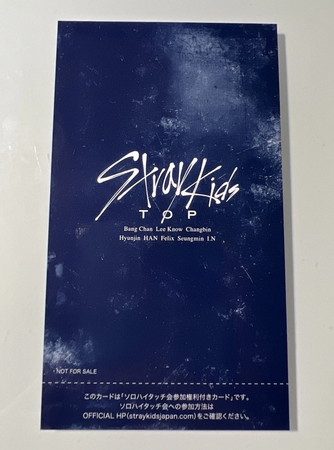 Stray Kids Lee Know Stray Kids - Lee Know - TOP Album hi touch event holographic (hologram) listing photo 2