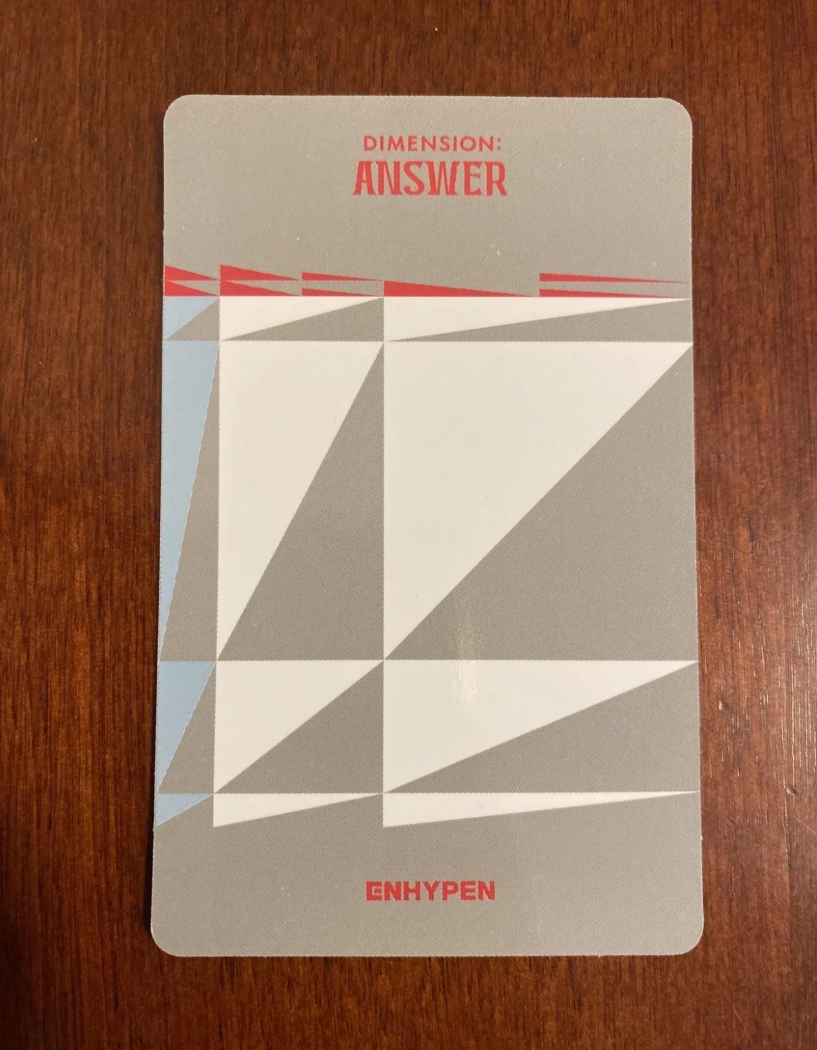 ENHYPEN Ni-ki ENHYPEN - Ni-ki - DIMENSION : ANSWER Album album photocard korean album no version listing photo 2