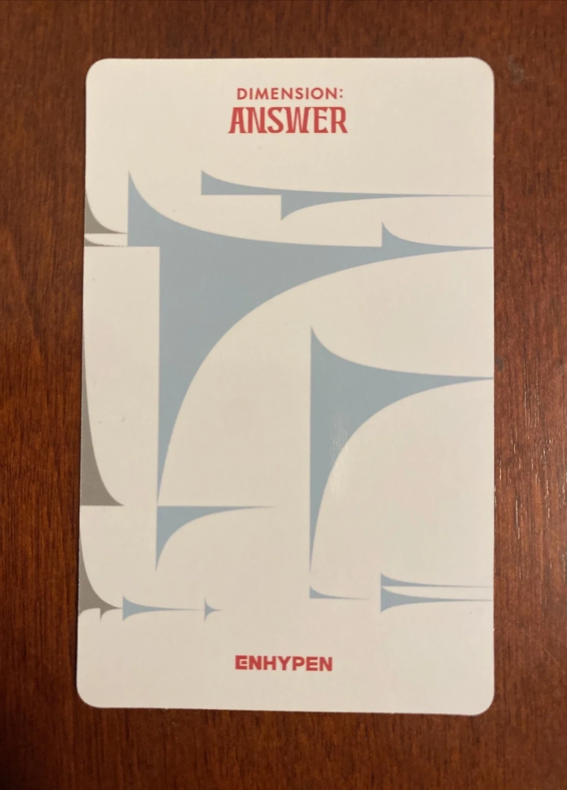 ENHYPEN Ni-ki ENHYPEN - Ni-ki - DIMENSION : ANSWER Album polaroid yet version album photocard korean album listing photo 2