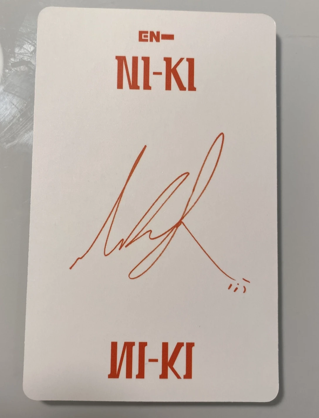 ENHYPEN Ni-ki ENHYPEN - Ni-ki - DIMENSION: DILEMMA Album odysseus version album photocard korean album holographic (hologram) listing photo 2