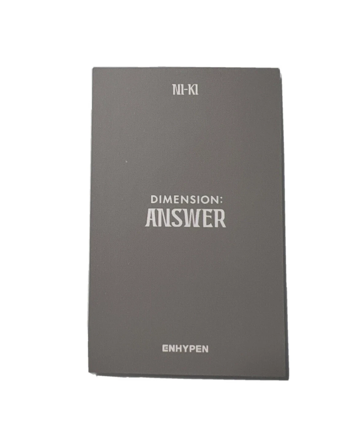 ENHYPEN Ni-ki ENHYPEN - Ni-ki - DIMENSION : ANSWER Album album photocard korean album no version listing photo 2