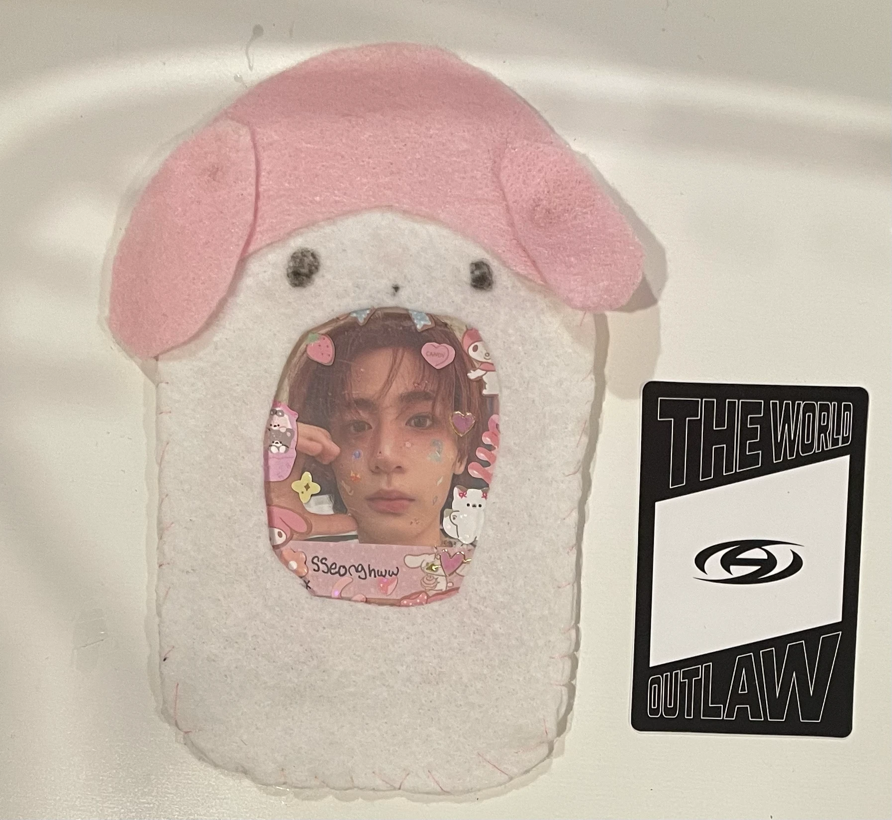 ATEEZ Yunho ATEEZ - Yunho - THE WORLD EP.2 : OUTLAW Album album photocard USA exclusive listing photo 2