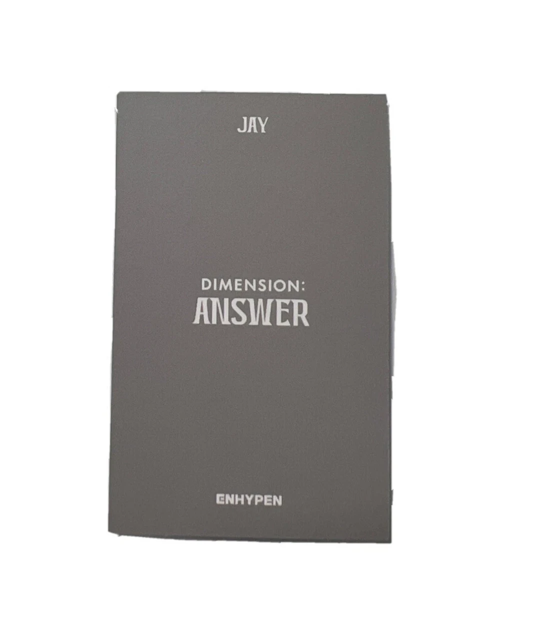 ENHYPEN Jay ENHYPEN - Jay - DIMENSION : ANSWER Album album photocard korean album no version polaroid listing photo 2