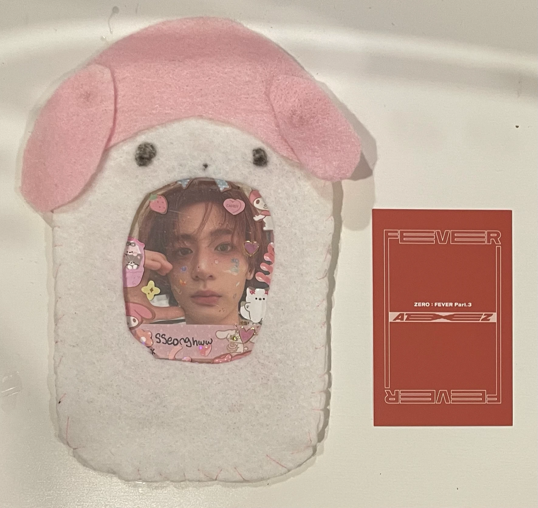 ATEEZ San ATEEZ - San - ZERO : FEVER Part.3 Album postcard set album inclusion listing photo 2