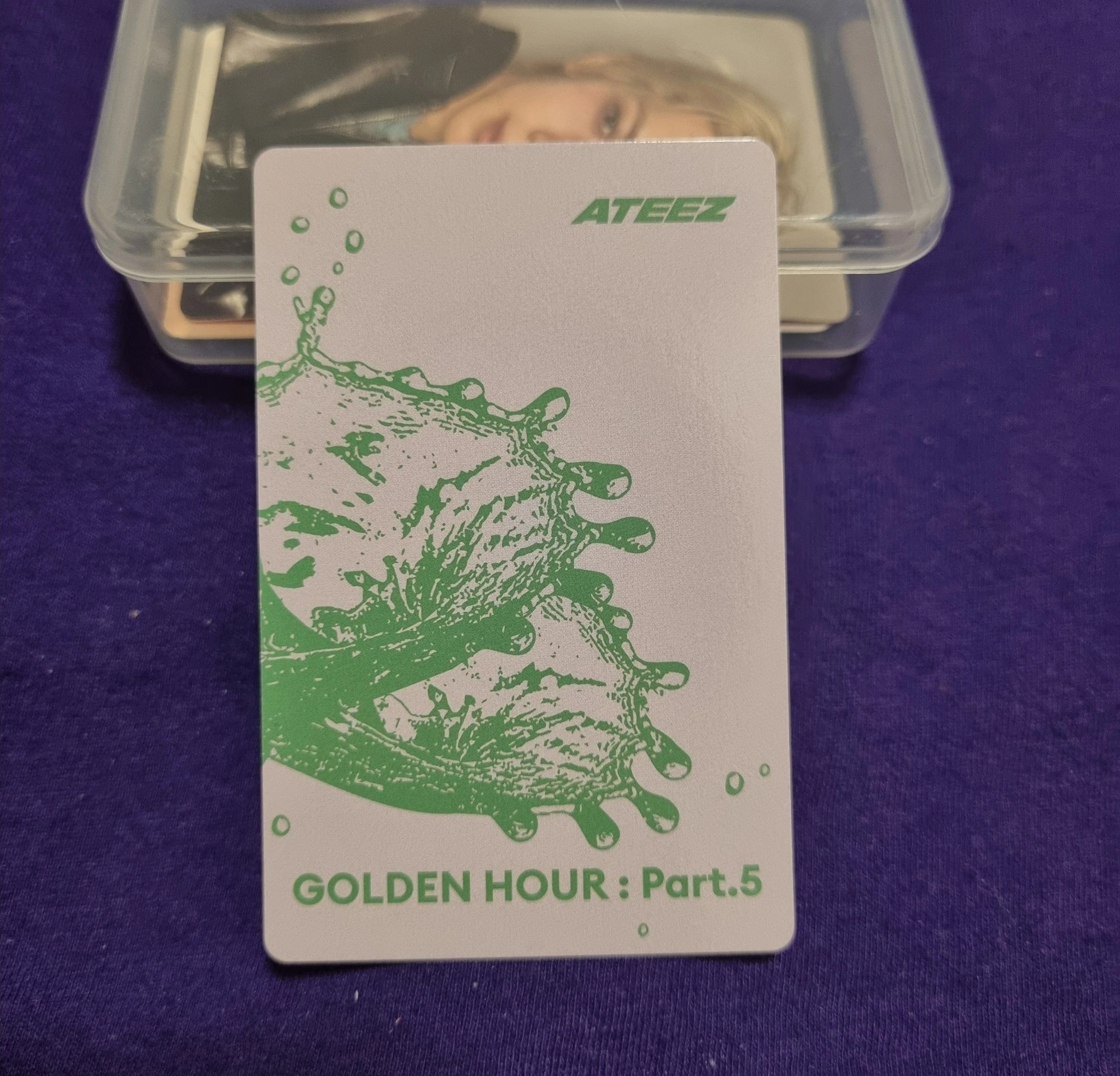 ATEEZ Yunho ATEEZ - Yunho - GOLDEN HOUR : Part.5 Album poca album album photocard diary version listing photo 2