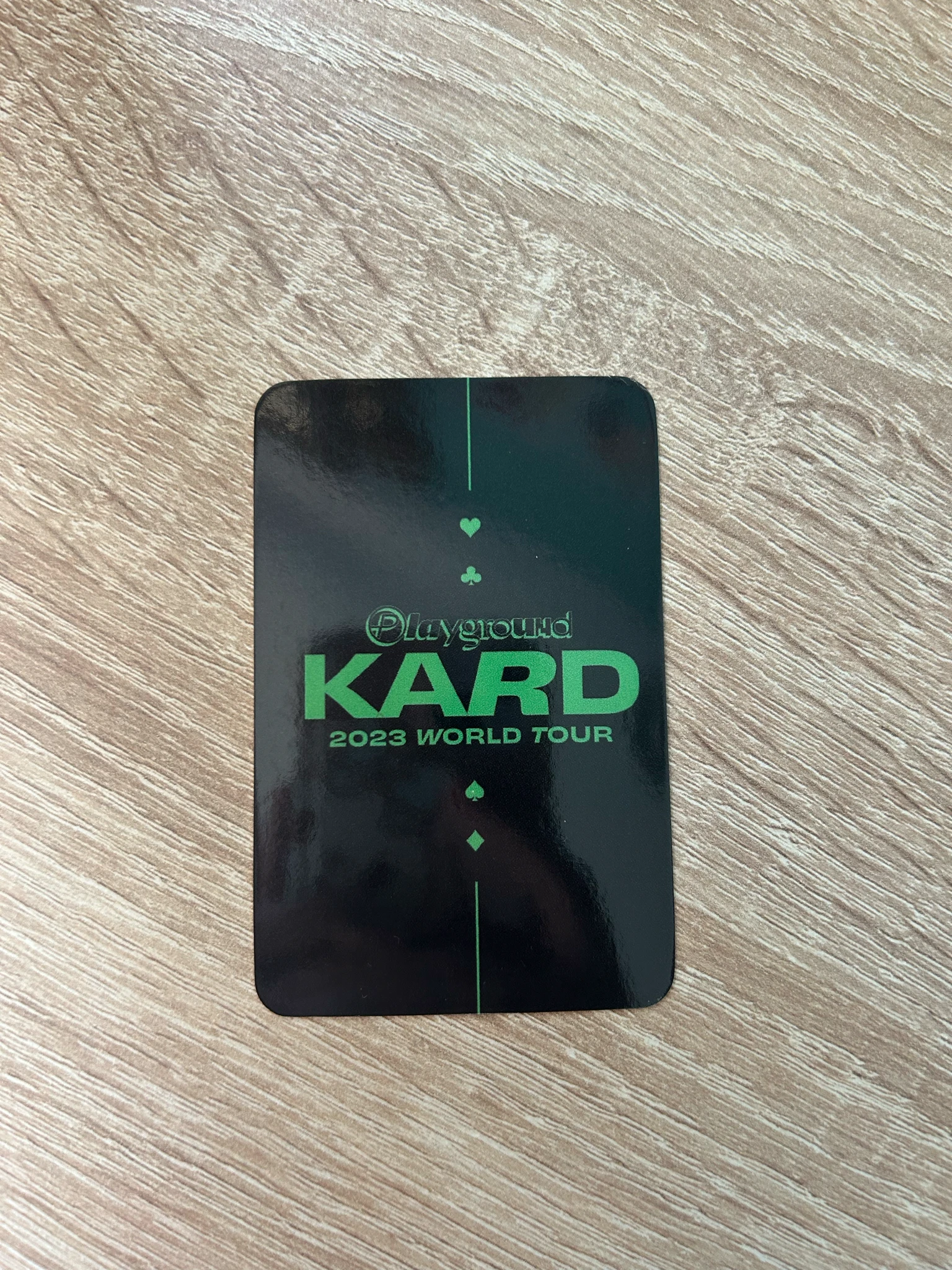 KARD KARD - KARD 2023 World Tour Playground Event merch photocard photocard set tour merch listing photo 2