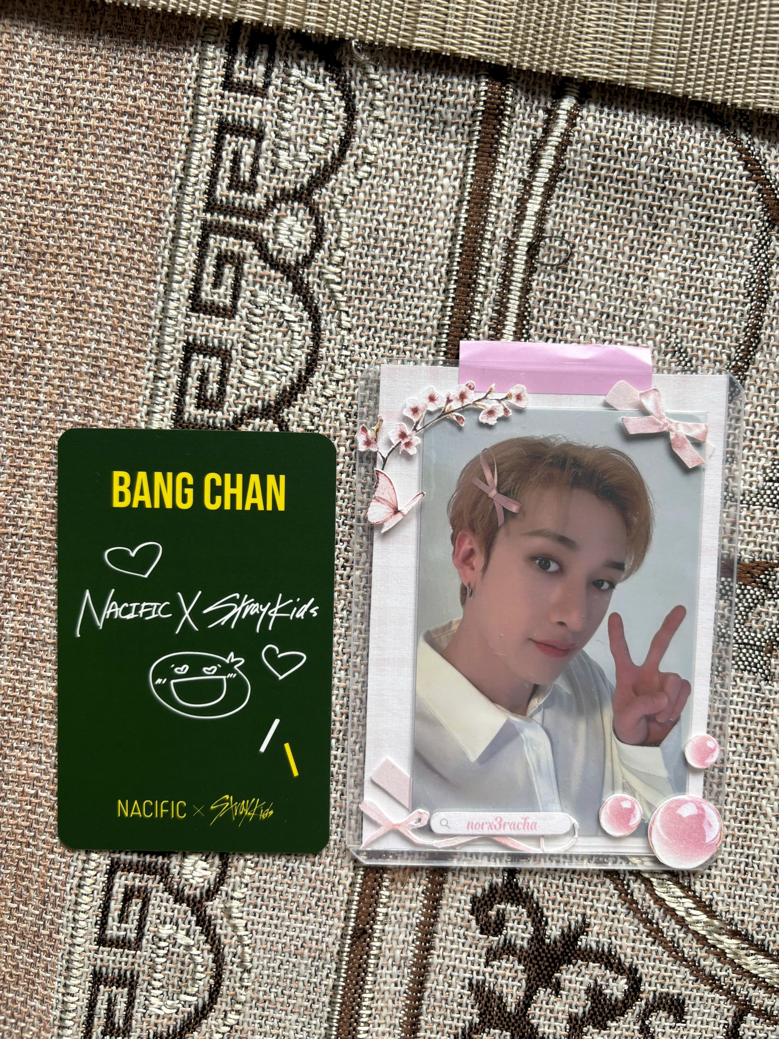 Stray Kids Bang Chan Stray Kids - Bang Chan - NACIFIC  x Stray Kids Other brand collaboration nacific round 13 listing photo 2