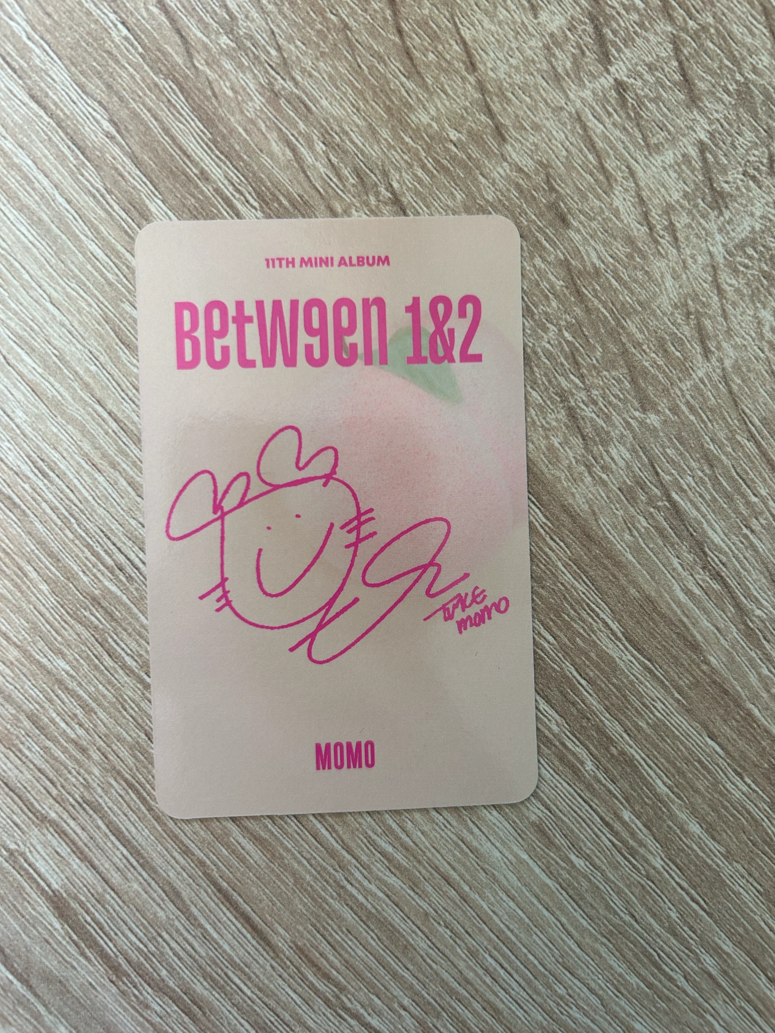 TWICE Momo TWICE-Momo-Album-BETWEEN 1&2 listing photo 2