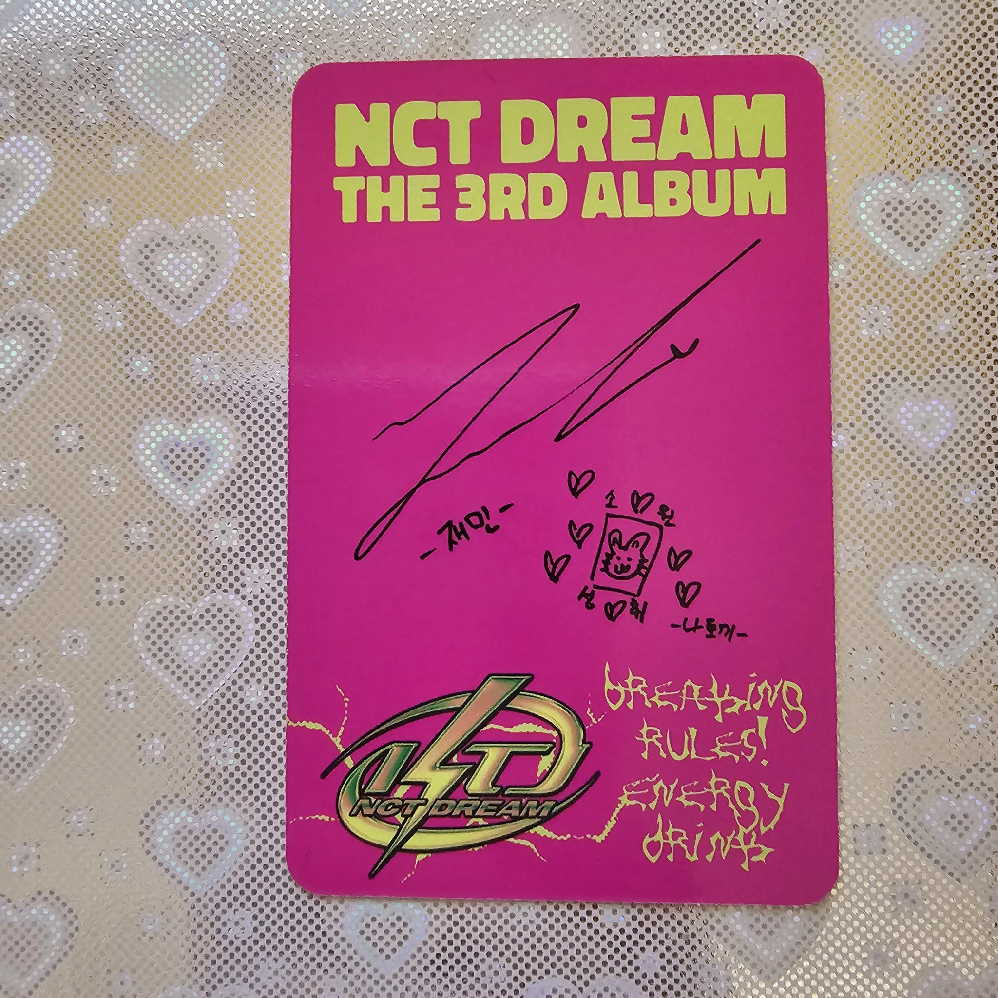 NCT DREAM Jaemin NCT DREAM - Jaemin - ISTJ Album poster ver. listing photo 2