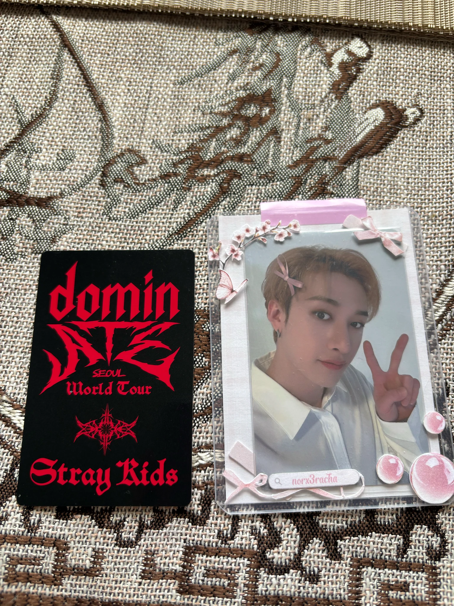 Stray Kids Bang Chan Stray Kids - Bang Chan - <dominATE SEOUL> DVD & BLU-RAY Other bluray version photocard set listing photo 2