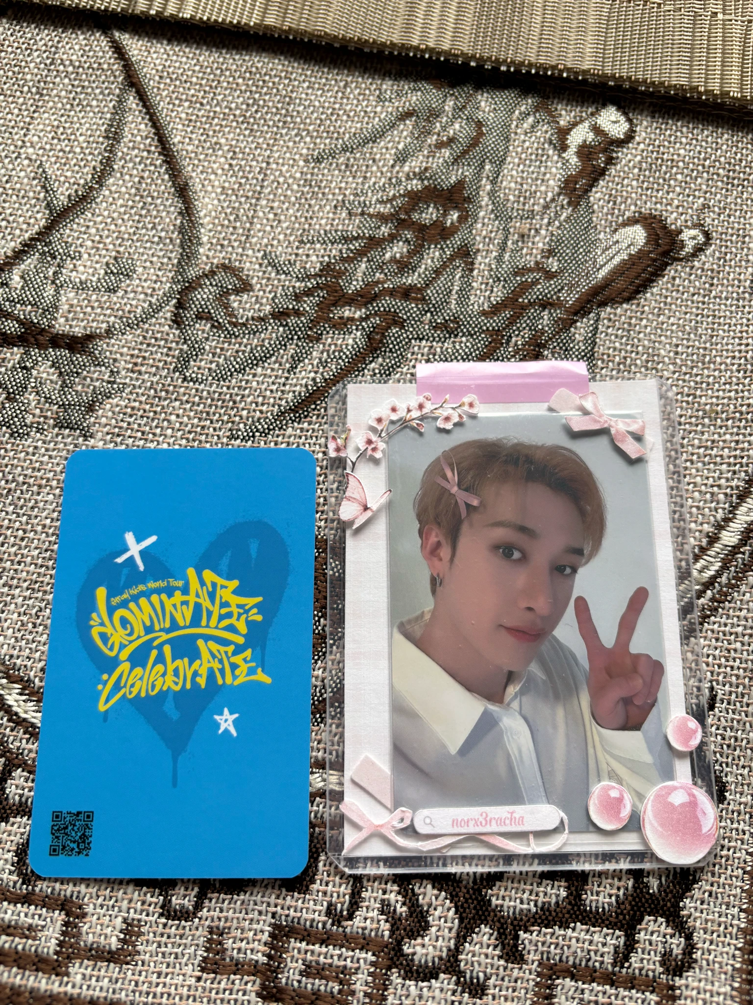 Stray Kids Bang Chan Stray Kids - Bang Chan - dominATE: celebrATE Pop-Up Store Event online pre-order benefit (pob) purchase benefit listing photo 2