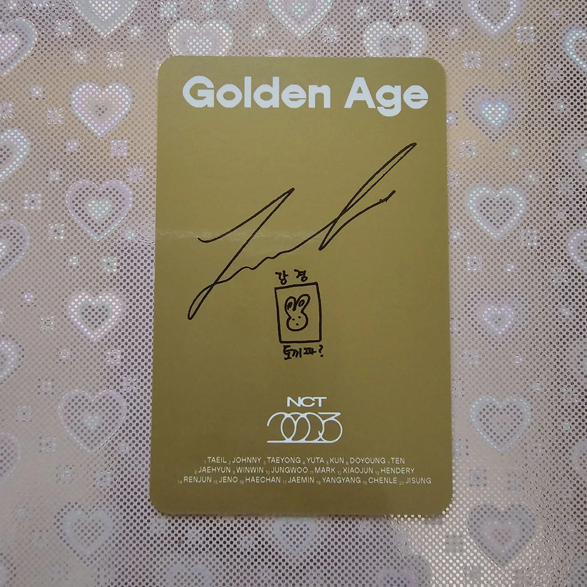 NCT Jaemin NCT - Jaemin - Golden Age Album archiving version listing photo 2