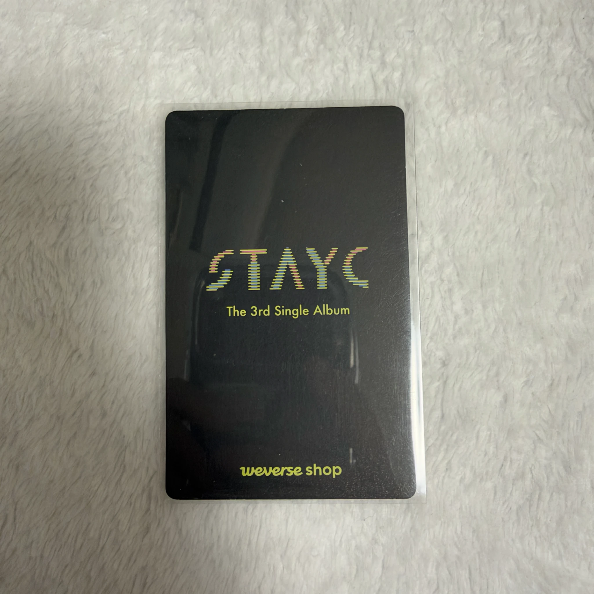 STAYC Sumin STAYC - Sumin - WE NEED LOVE Album pob (pre-order benefit) weverse global shop (wvg) listing photo 2