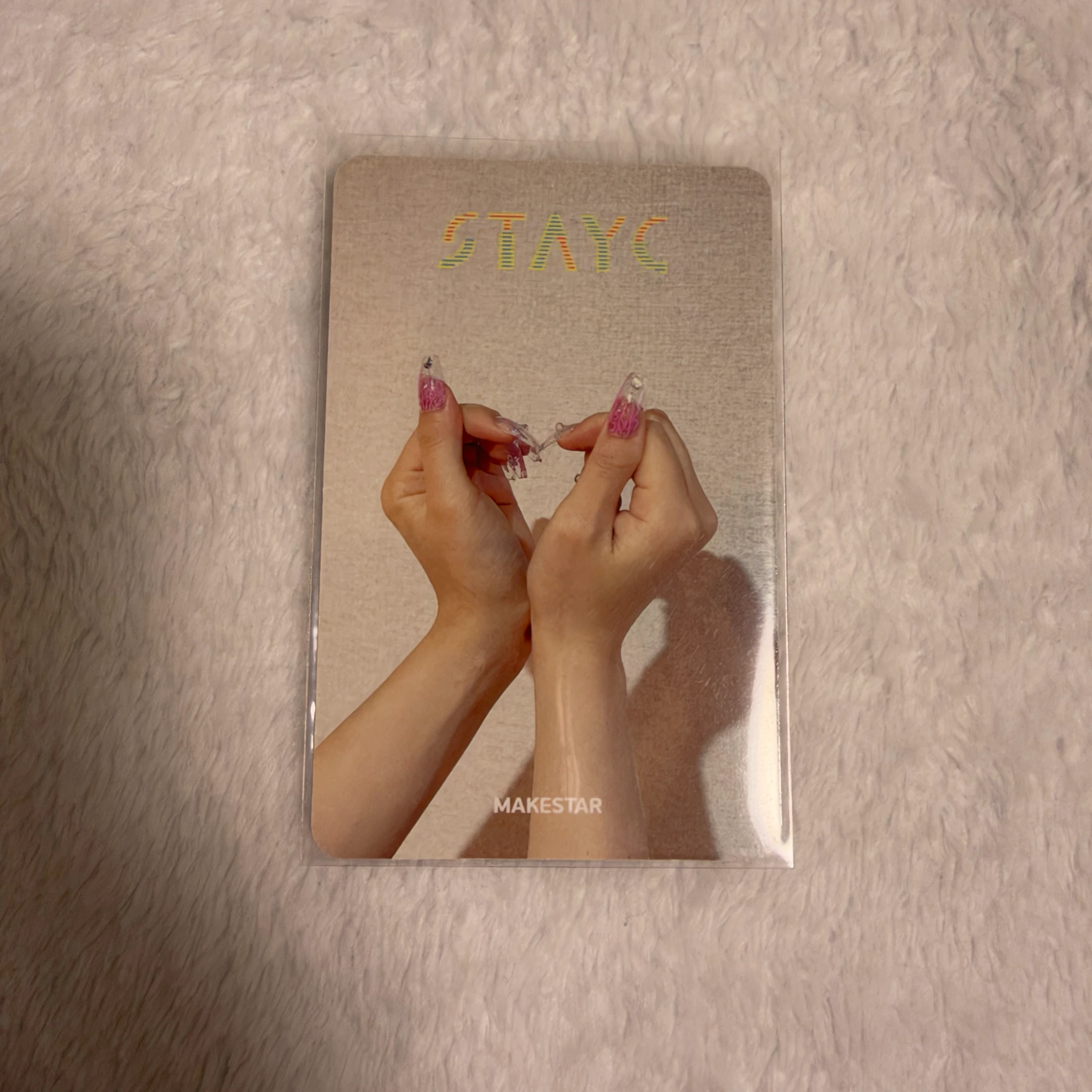 STAYC Sumin STAYC - Sumin - WE NEED LOVE Album makestar pob (pre-order benefit) listing photo 2