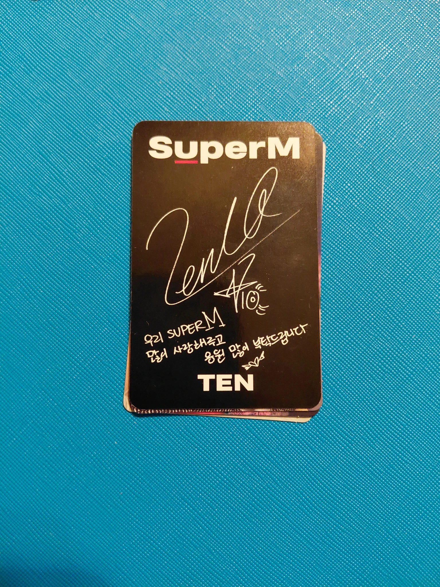 SuperM Ten SuperM - Ten - SuperM Album album photocard listing photo 2