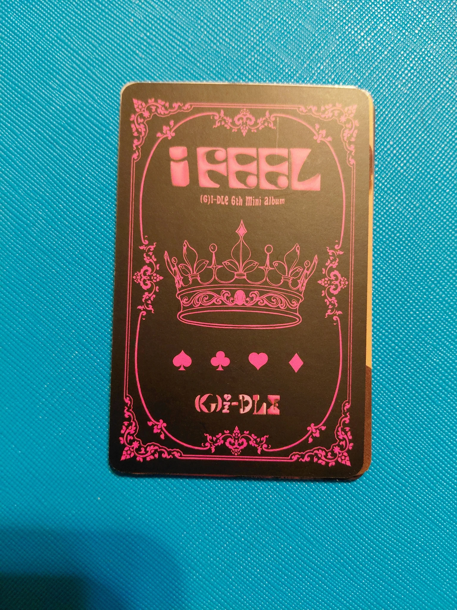 i-dle Minnie (G)I-DLE - Miyeon - I Feel Album queen version standard version album photocard listing photo 2
