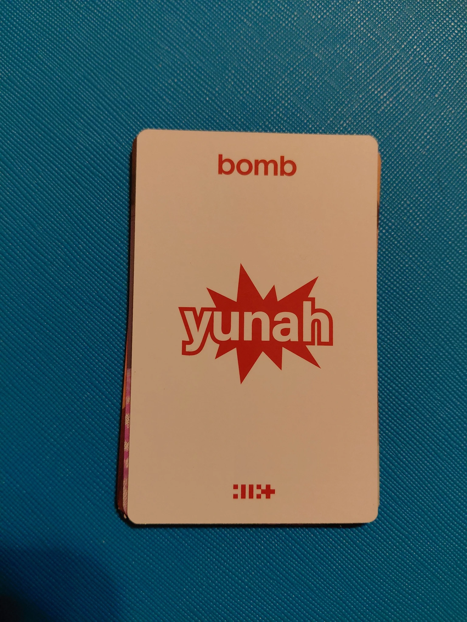 ILLIT Yunah ILLIT - YUNAH - bomb Album gllit ver album photocard listing photo 2