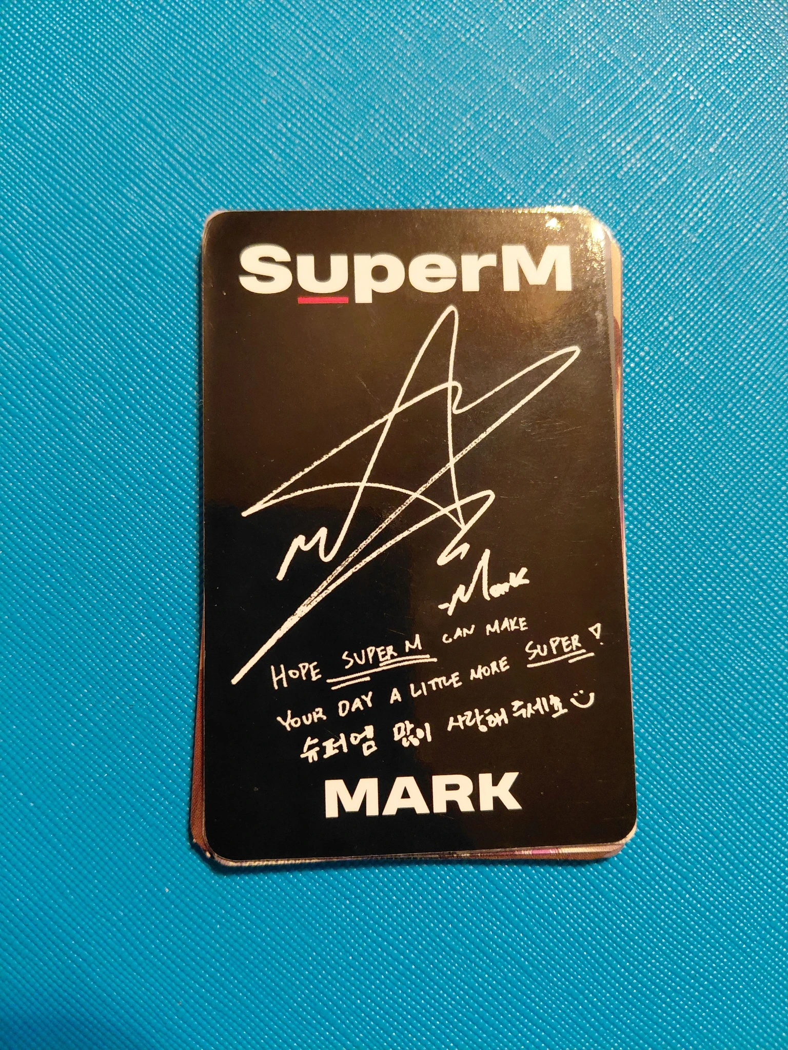 SuperM Mark SuperM - Mark - SuperM Album album photocard listing photo 2