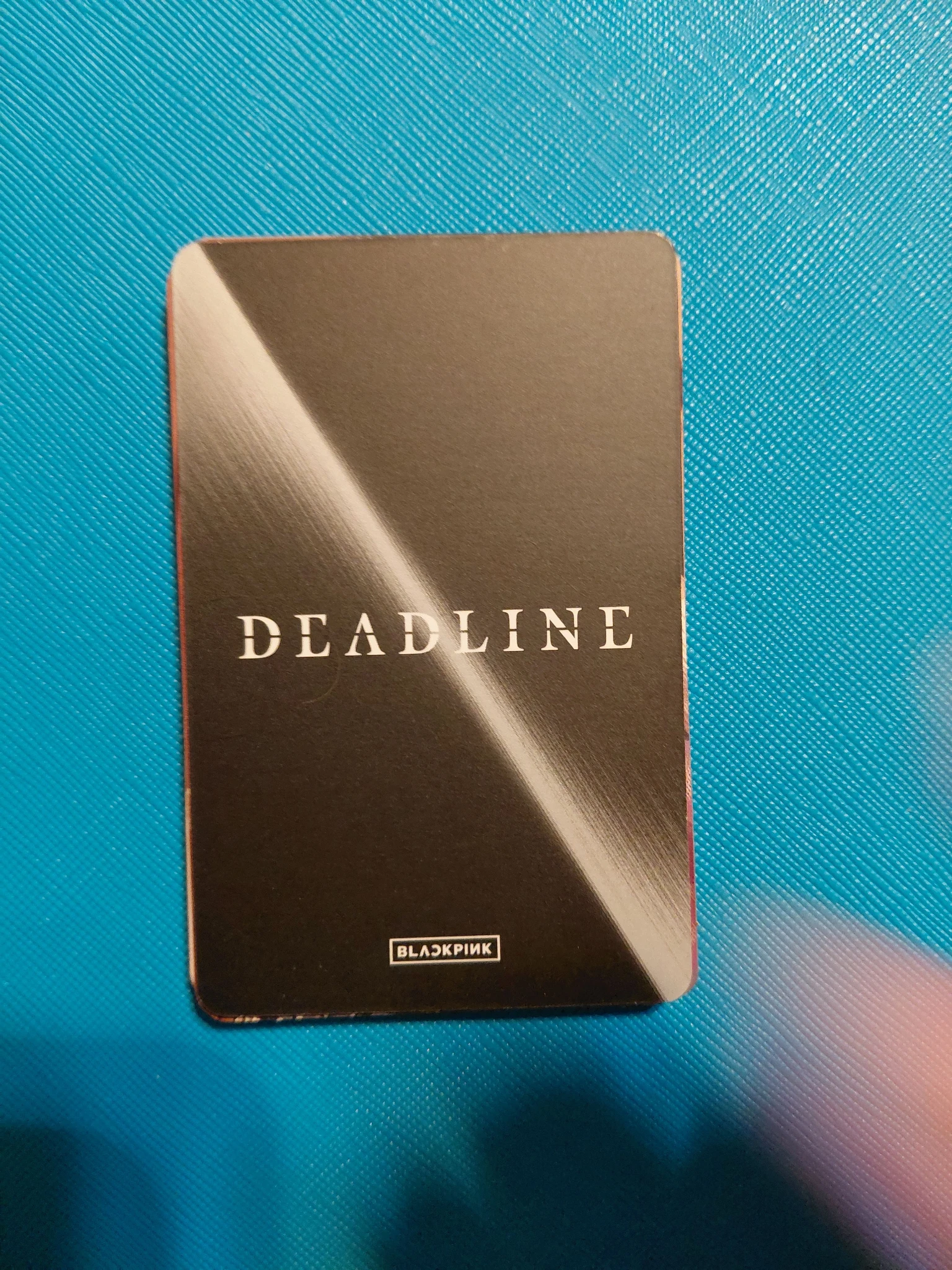 BLACKPINK Lisa BLACKPINK - Lisa - Deadline Album silver version album photocard listing photo 2