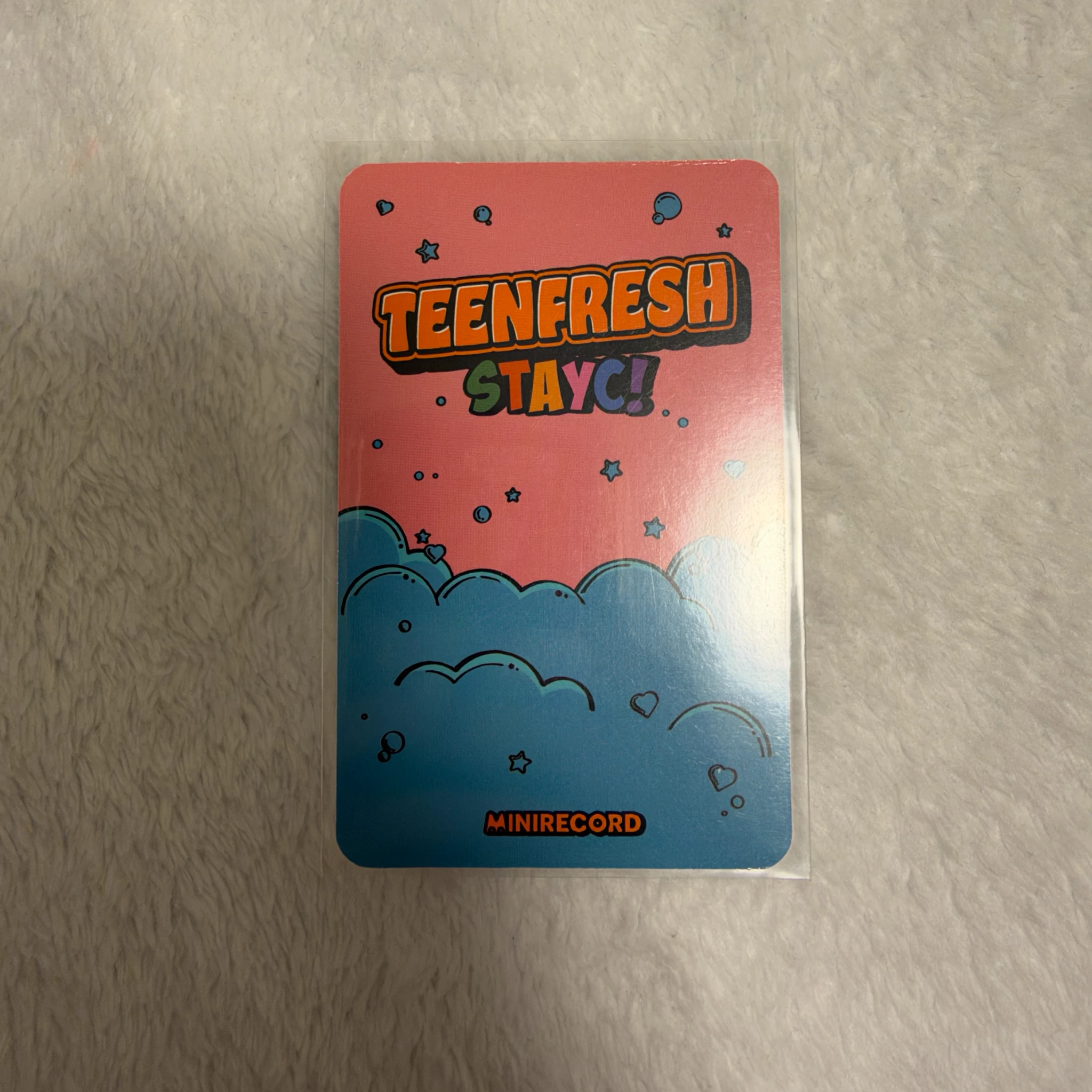 STAYC Sumin STAYC - Sumin - TEENFRESH Album minirecord round 1 olive young photocard event listing photo 2
