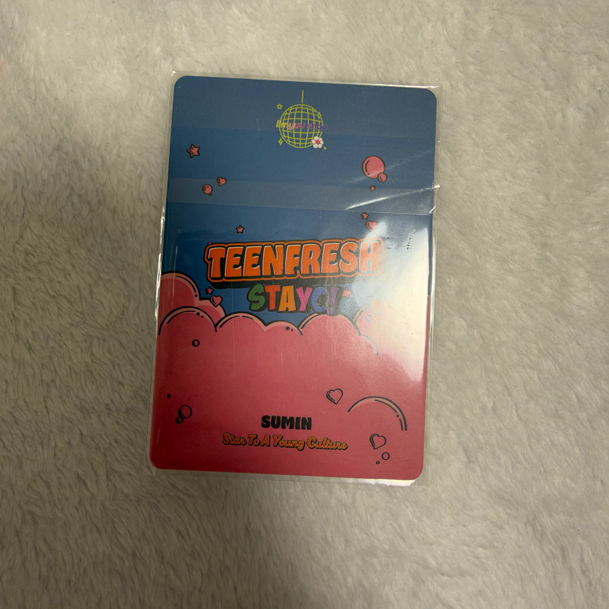 STAYC Sumin STAYC - Sumin - TEENFRESH Album pob (pre-order benefit) limyuu listing photo 2
