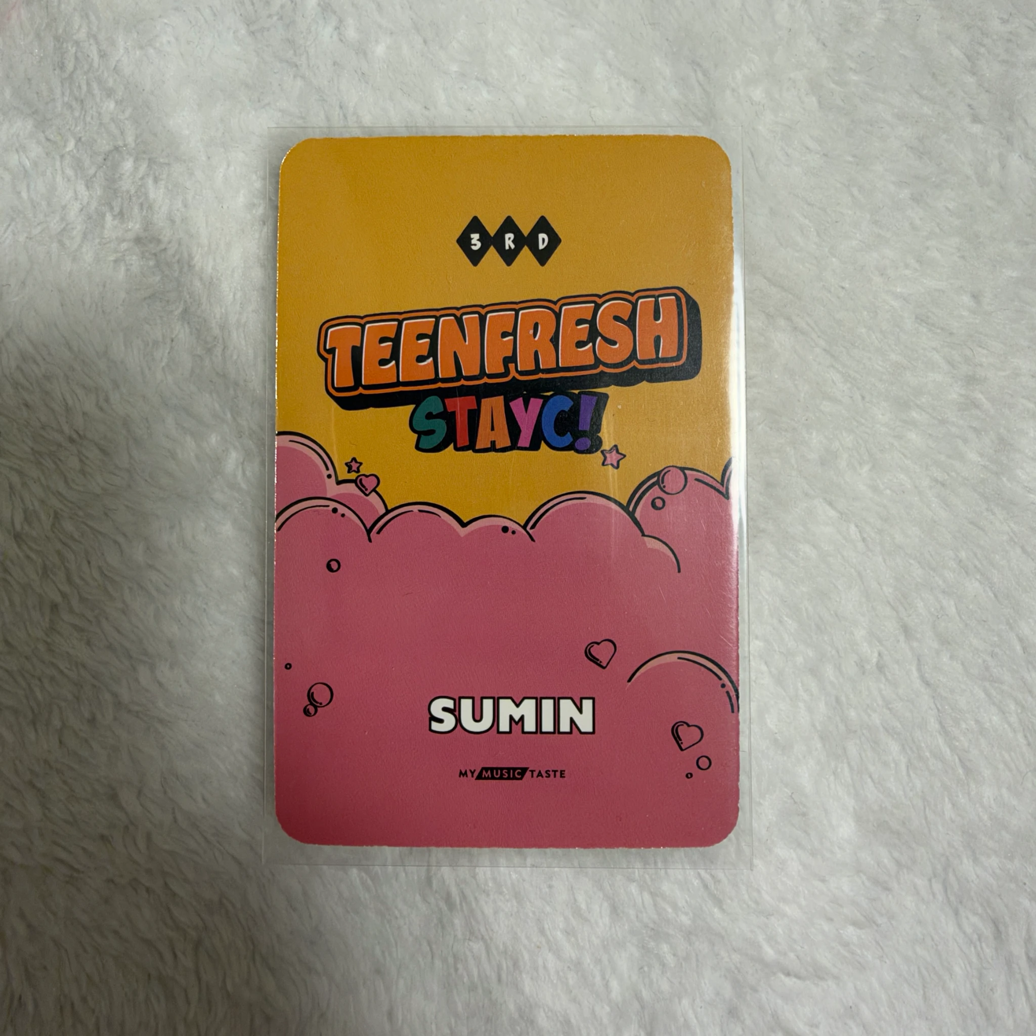 STAYC Sumin STAYC - TEENFRESH Album mmt pre-order benefit MyMusicTaste listing photo 2